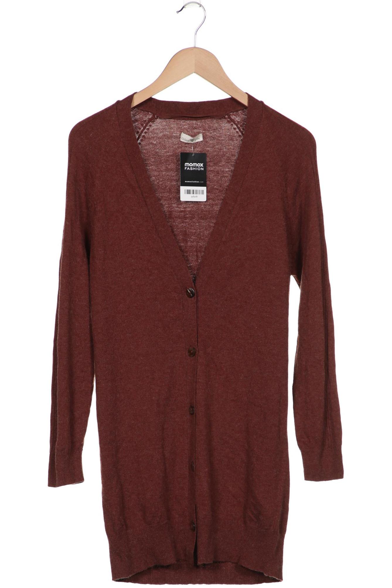 

Grüne Erde Damen Strickjacke, bordeaux, Gr. 34