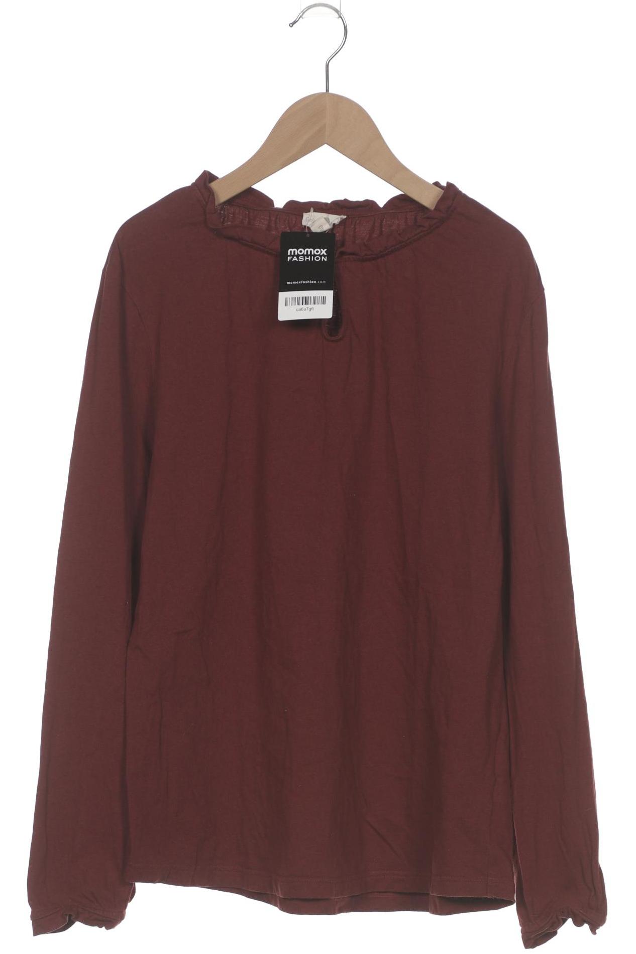 

Grüne Erde Damen Langarmshirt, bordeaux, Gr. 40