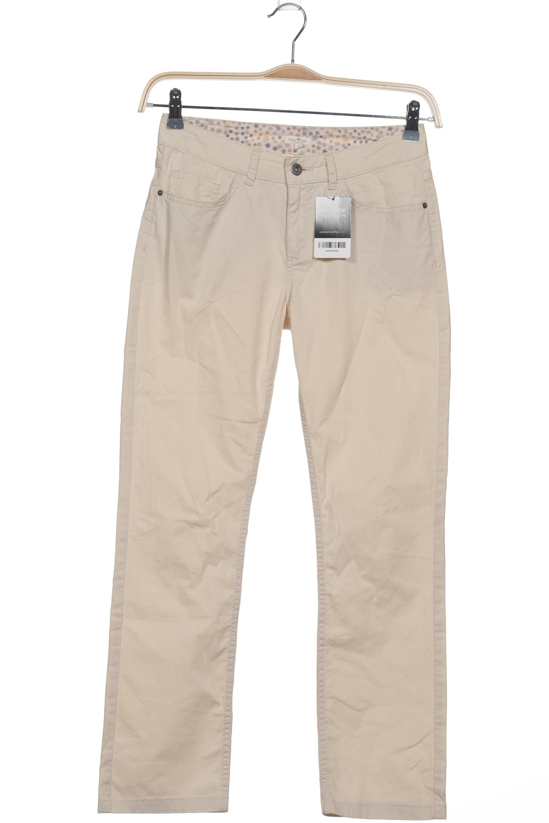 

Grüne Erde Damen Stoffhose, cremeweiß, Gr. 34
