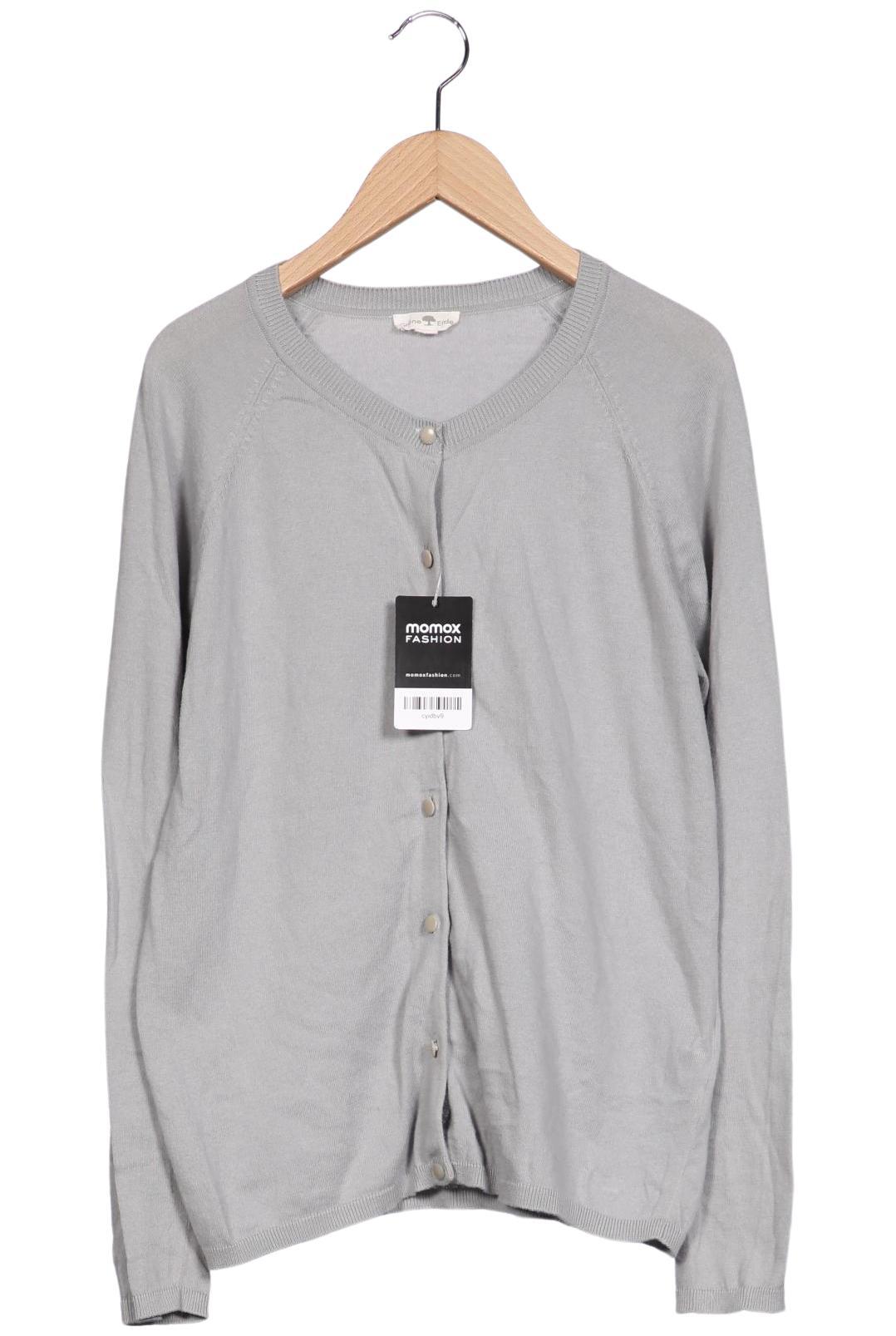 

Grüne Erde Damen Strickjacke, grau, Gr. 40