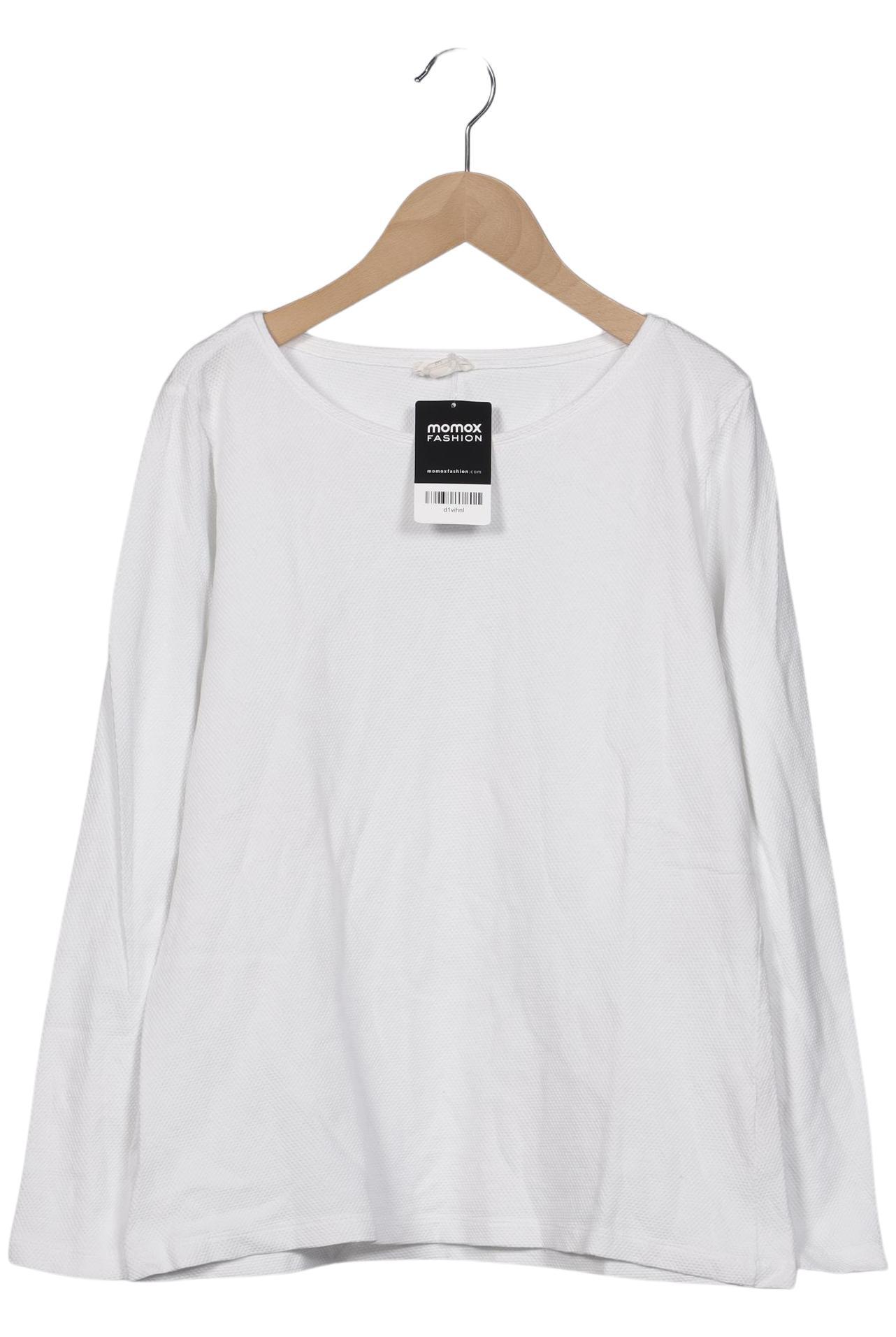 

Grüne Erde Damen Langarmshirt, weiß, Gr. 38