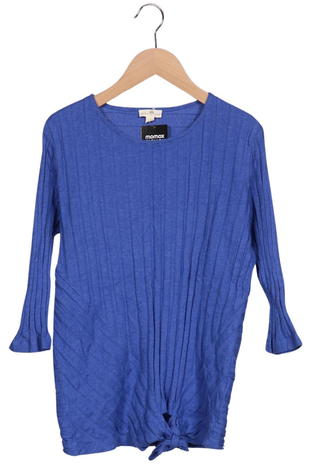 

Grüne Erde Damen Pullover, blau, Gr. 34
