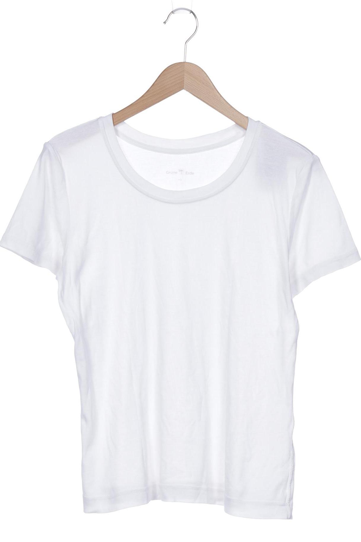 

Grüne Erde Damen T-Shirt, weiß