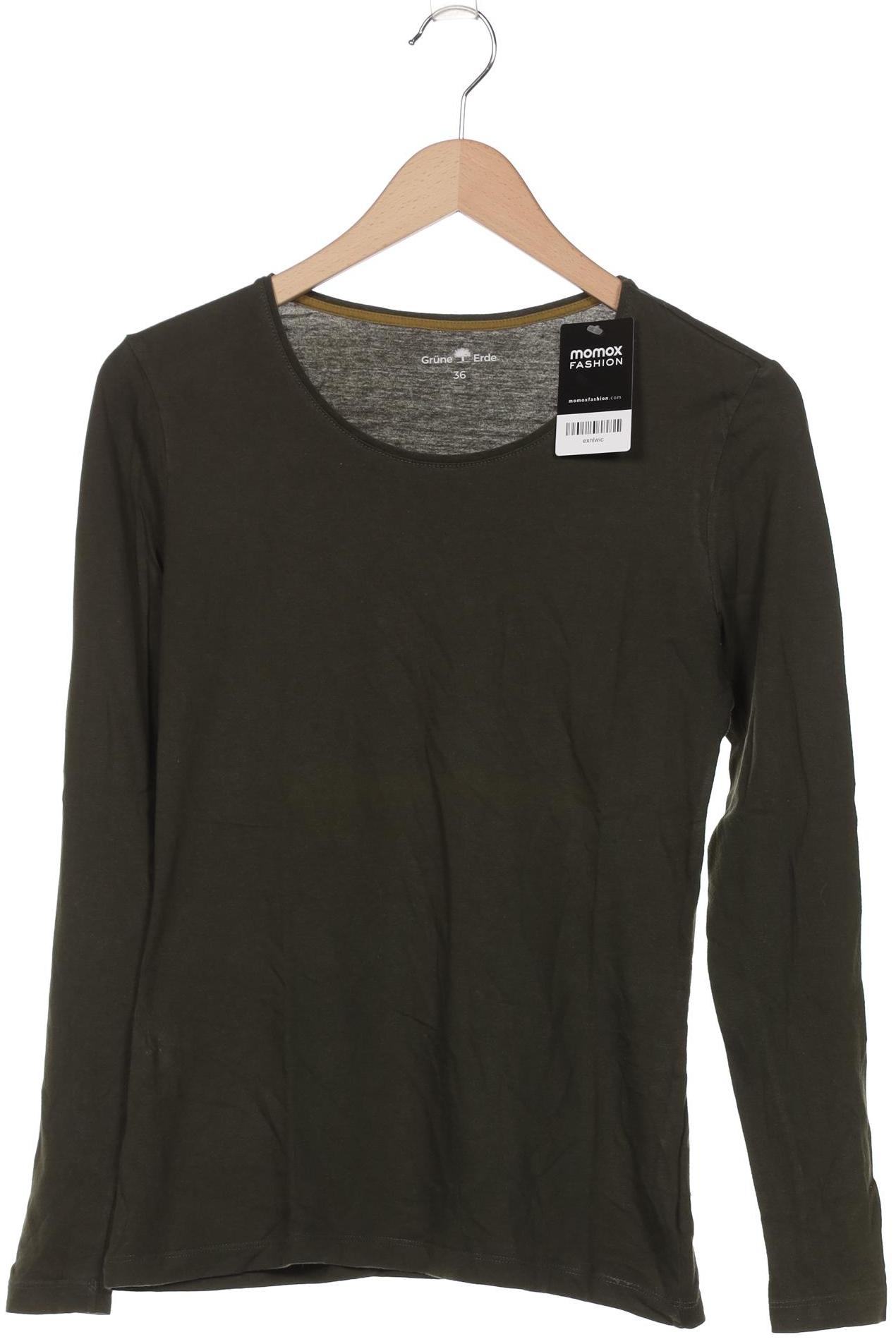 

Grüne Erde Damen Langarmshirt, grün, Gr. 36