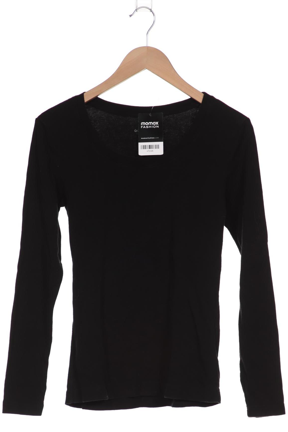 

Grüne Erde Damen Langarmshirt, schwarz