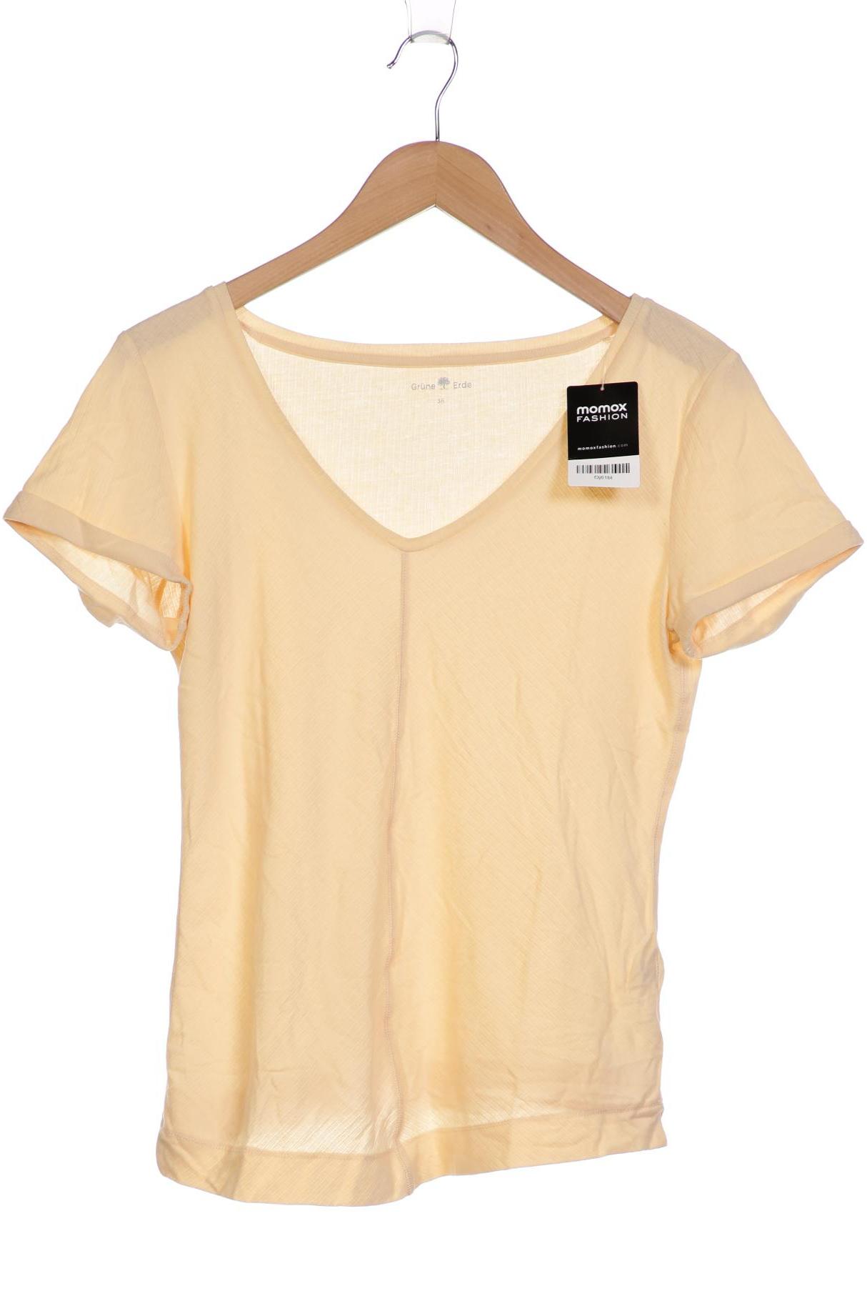 

Grüne Erde Damen T-Shirt, beige, Gr. 38