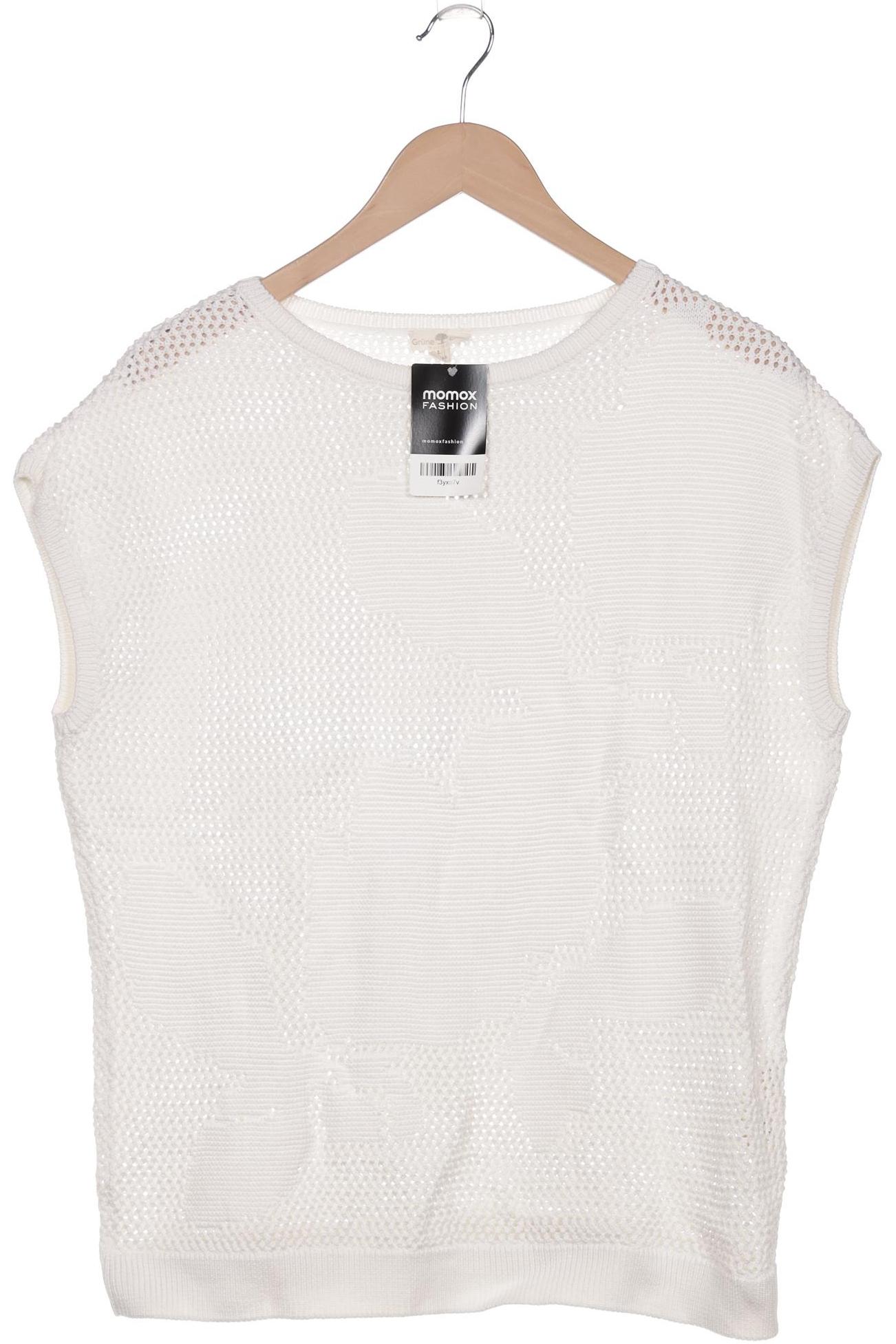 

Grüne Erde Damen Pullover, weiß, Gr. 42