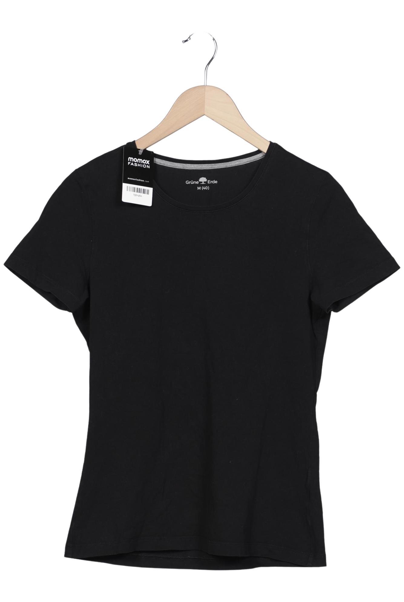 

Grüne Erde Damen T-Shirt, schwarz, Gr. 40