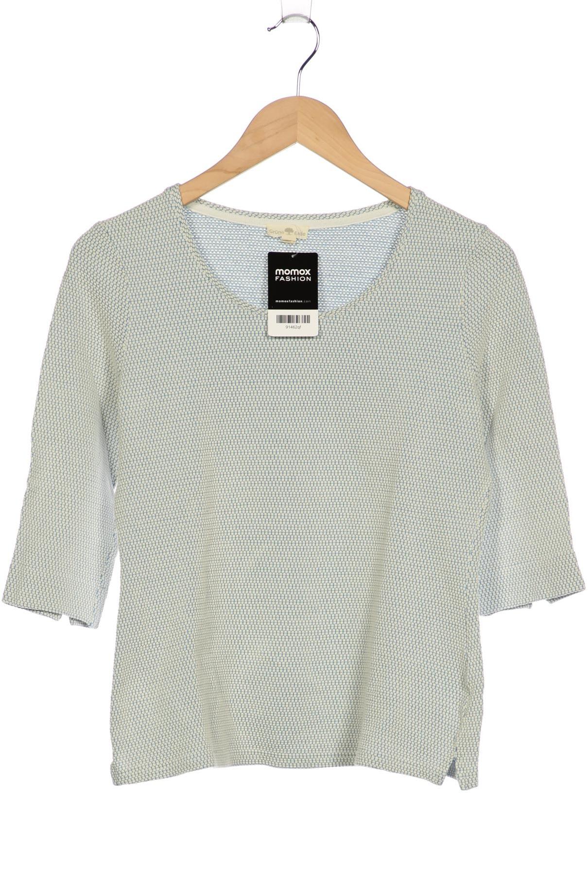 

Grüne Erde Damen Langarmshirt, hellblau, Gr. 36