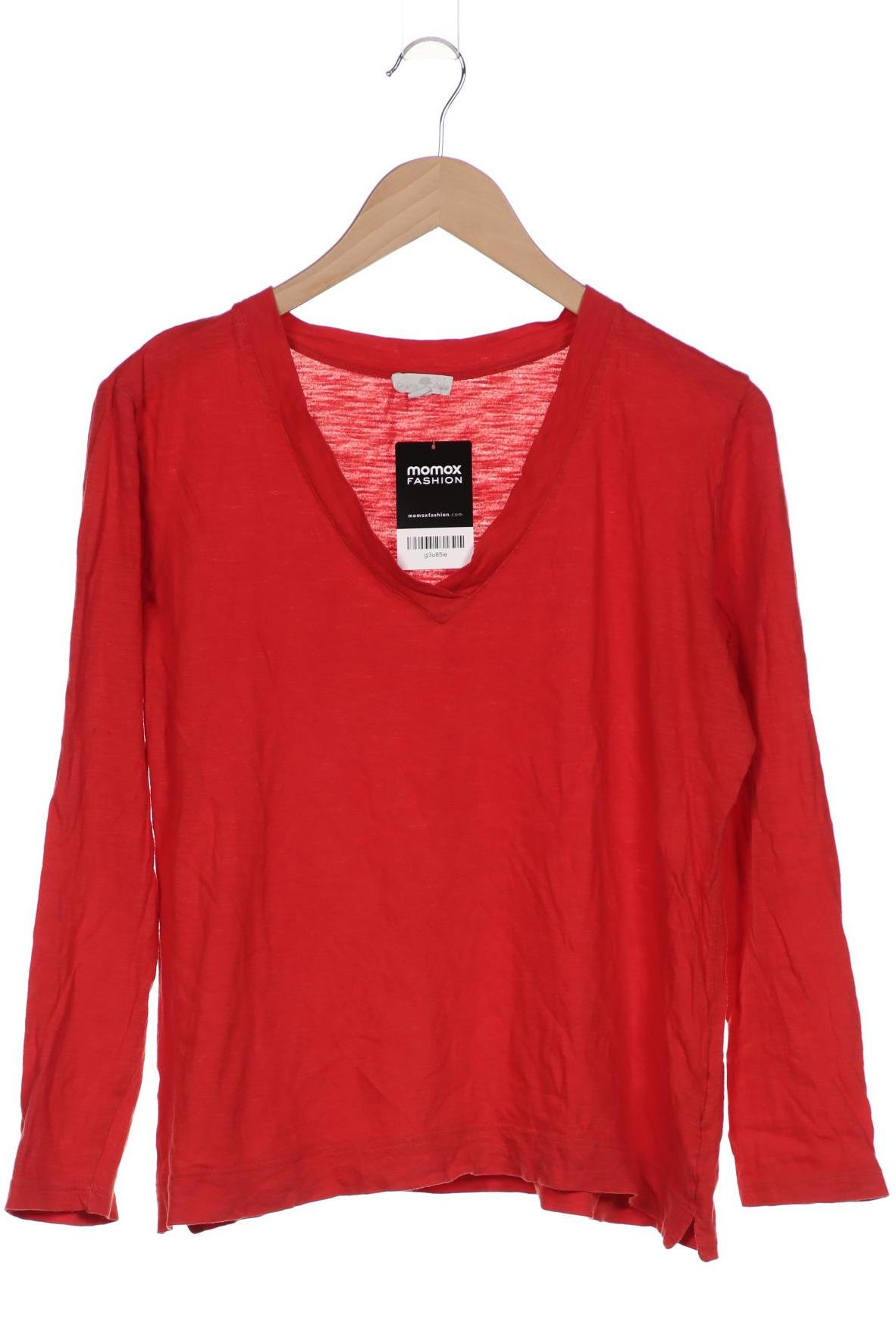 

Grüne Erde Damen Langarmshirt, rot, Gr. 40