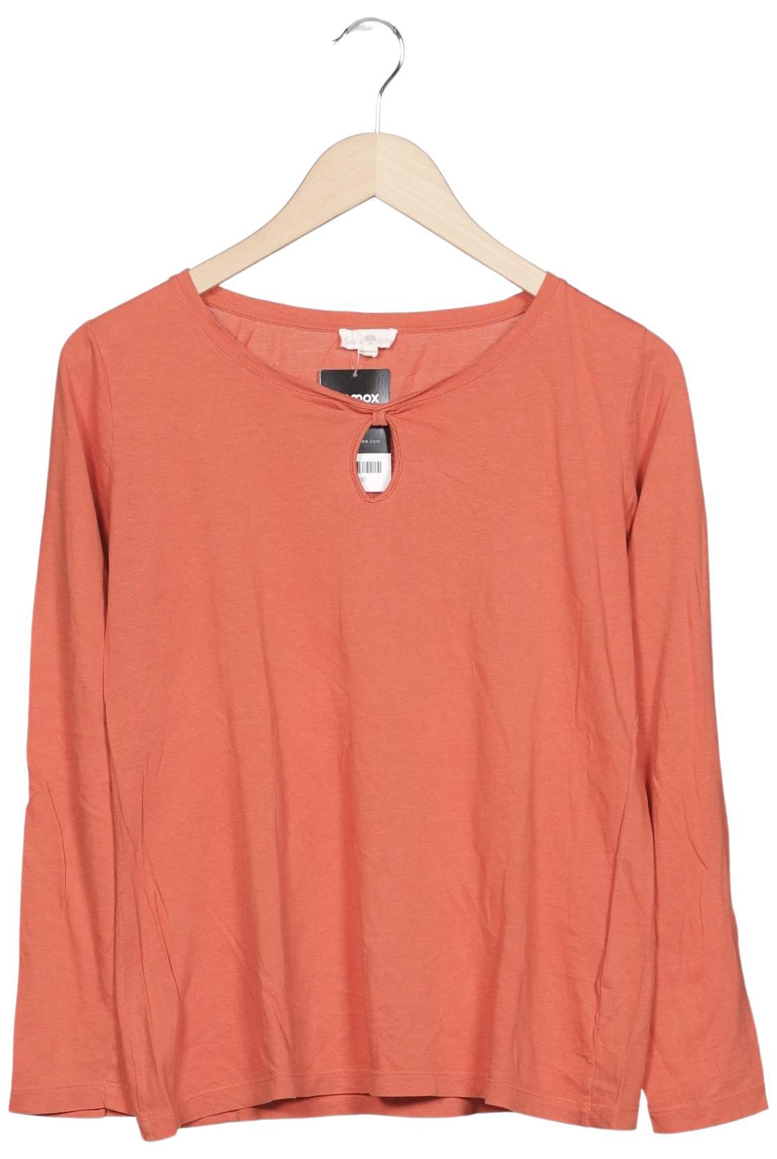 

Grüne Erde Damen Langarmshirt, orange, Gr. 38