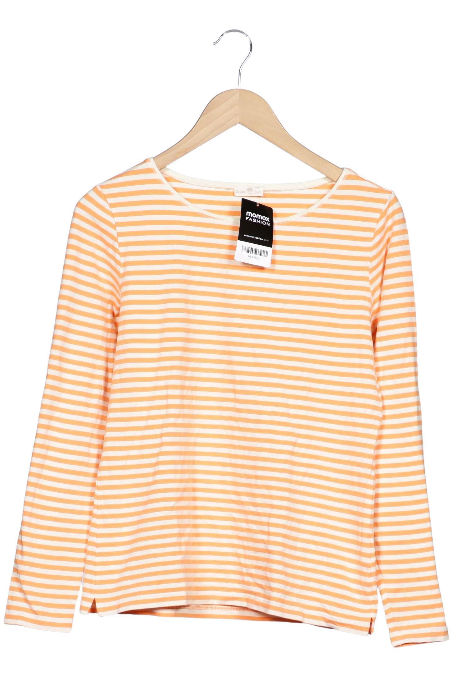 

Grüne Erde Damen Langarmshirt, mehrfarbig, Gr. 38