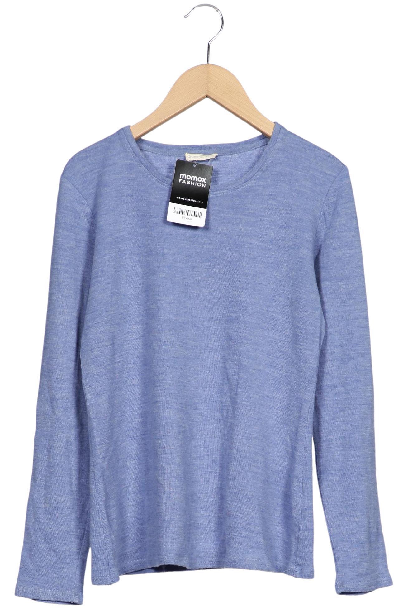 

Grüne Erde Damen Langarmshirt, hellblau, Gr. 36