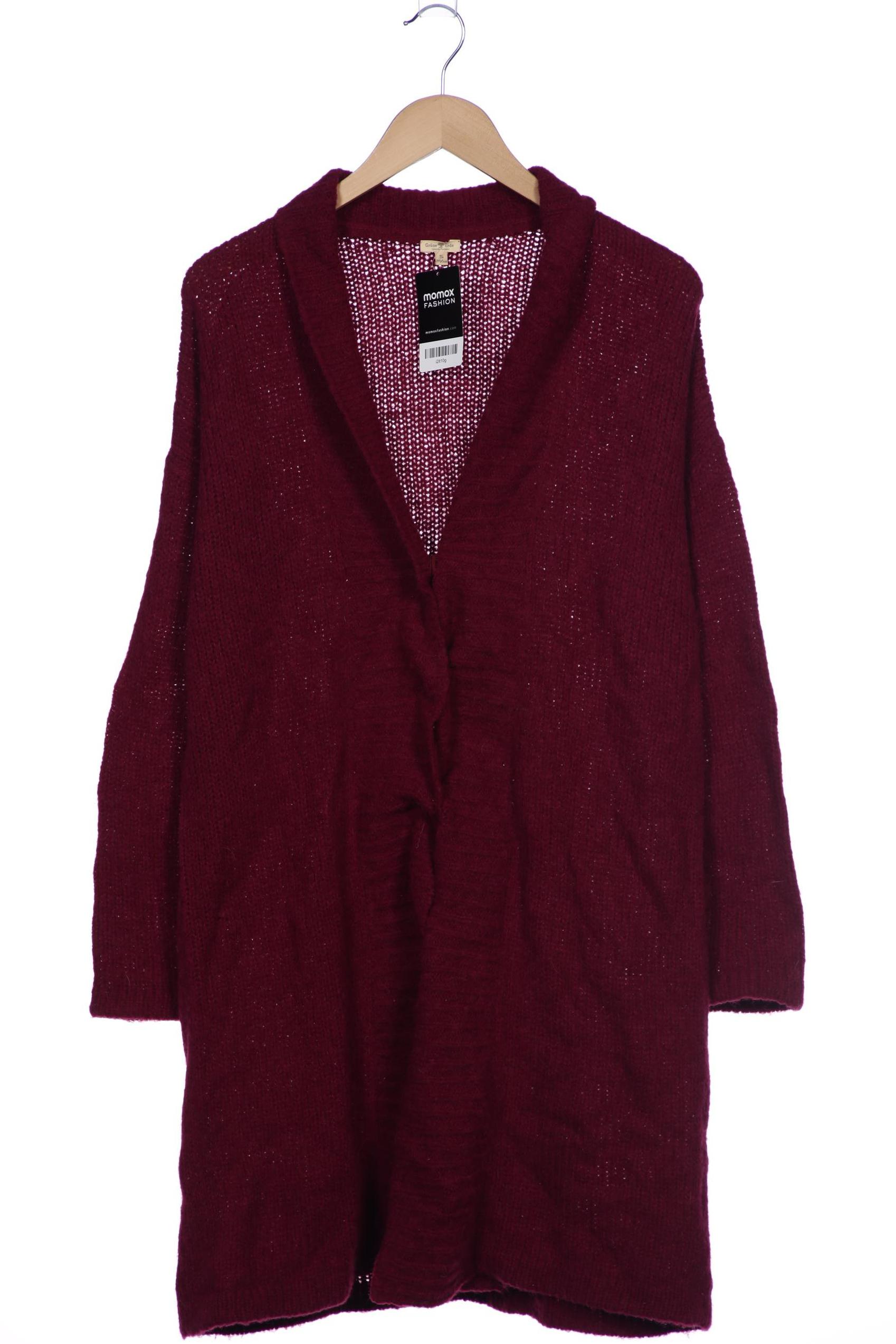 

Grüne Erde Damen Strickjacke, bordeaux, Gr. 36