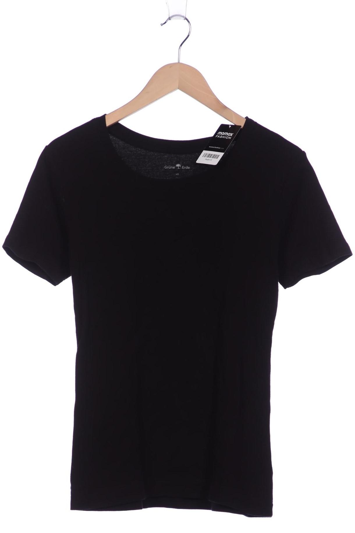 

Grüne Erde Damen T-Shirt, schwarz, Gr. 40