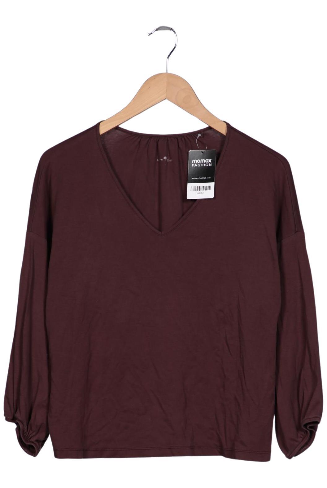 

Grüne Erde Damen Langarmshirt, braun, Gr. 42
