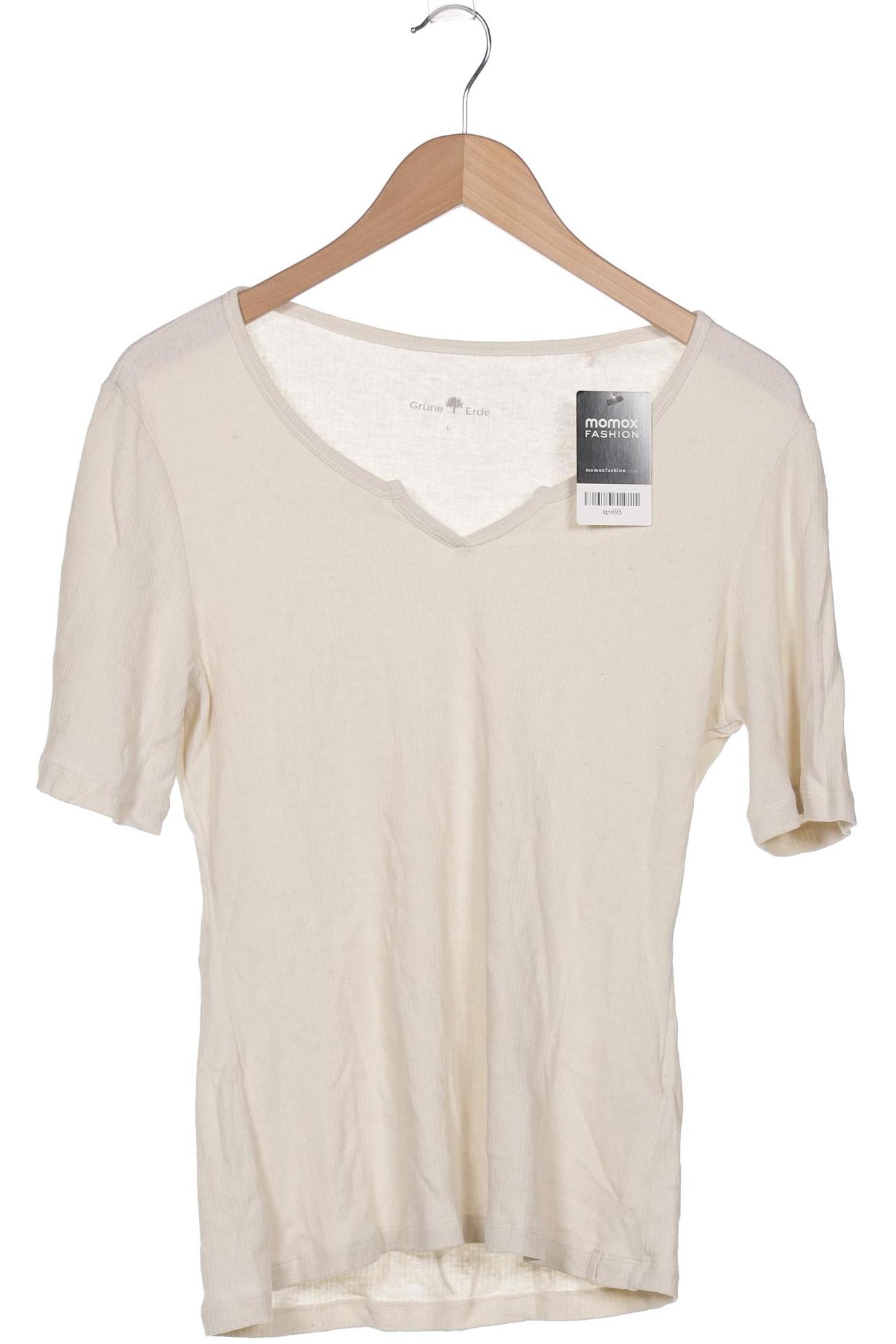 

Grüne Erde Damen T-Shirt, cremeweiß, Gr. 42