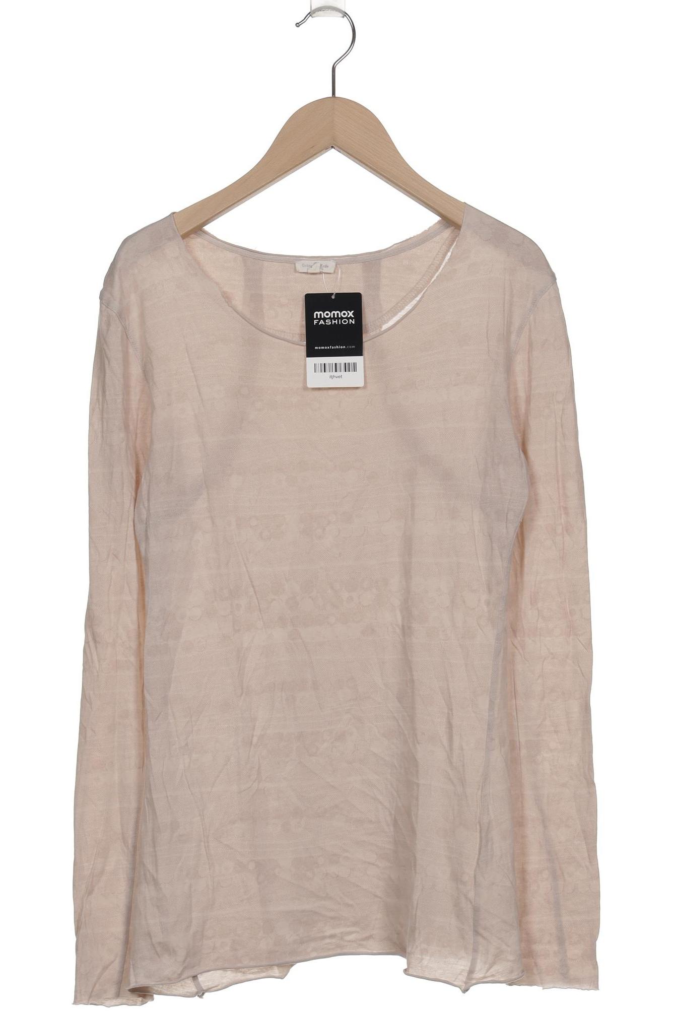 

Grüne Erde Damen Langarmshirt, beige, Gr. 34