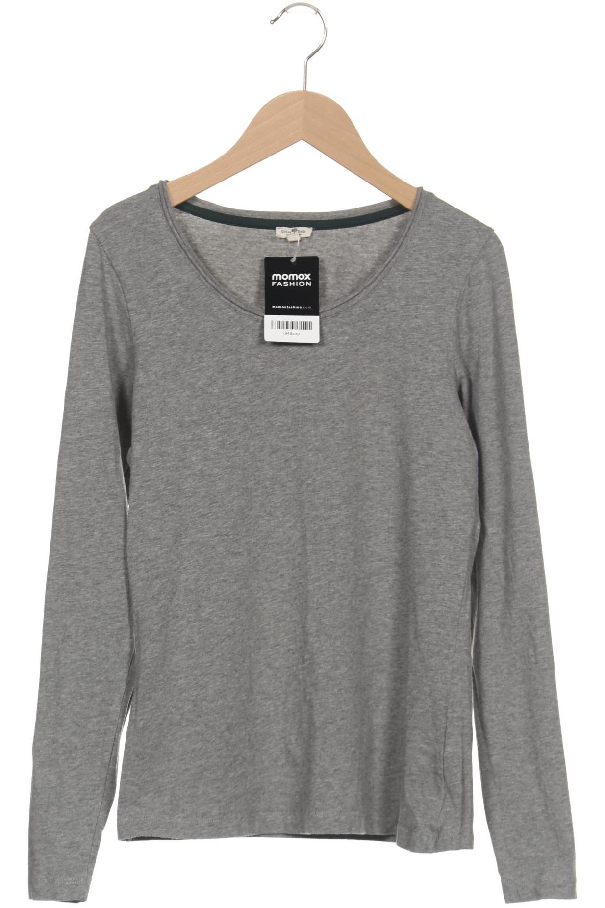 

Grüne Erde Damen Langarmshirt, grau, Gr. 36
