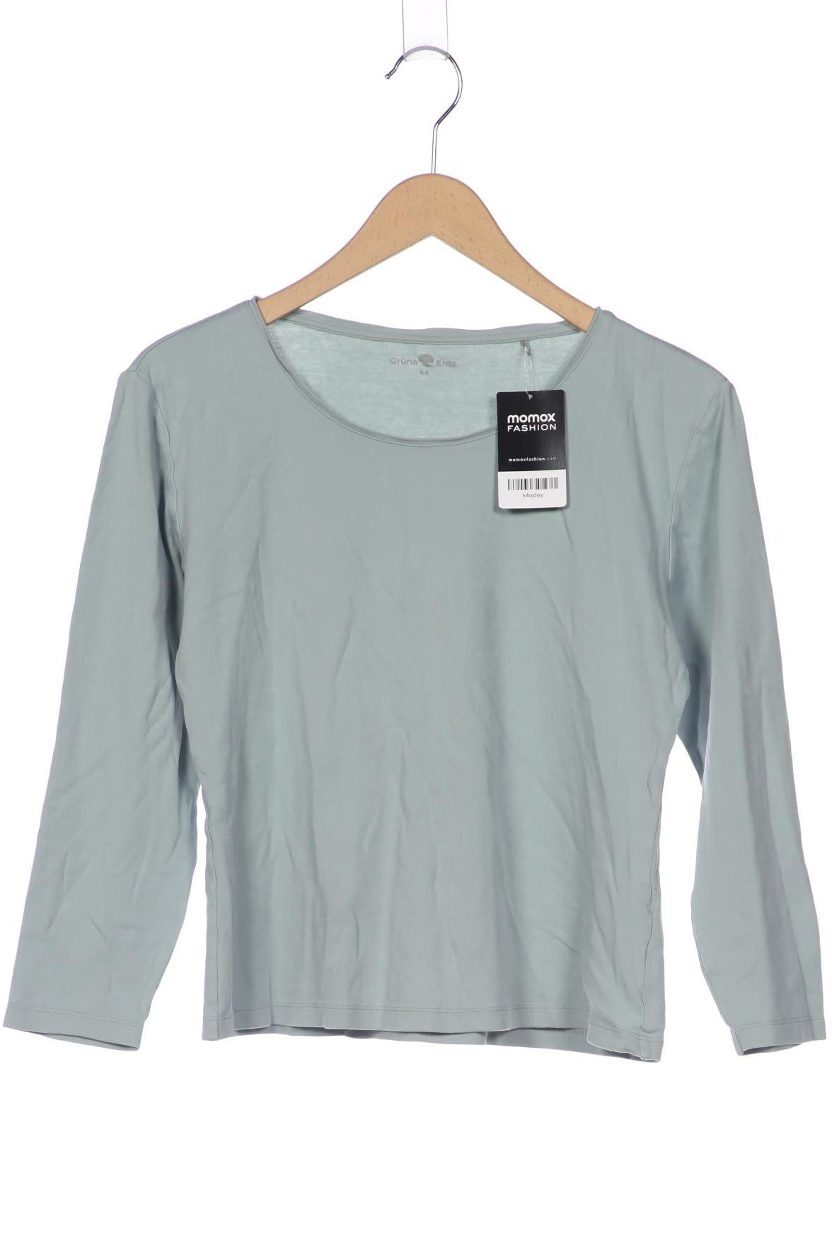 

Grüne Erde Damen Langarmshirt, hellblau, Gr. 44