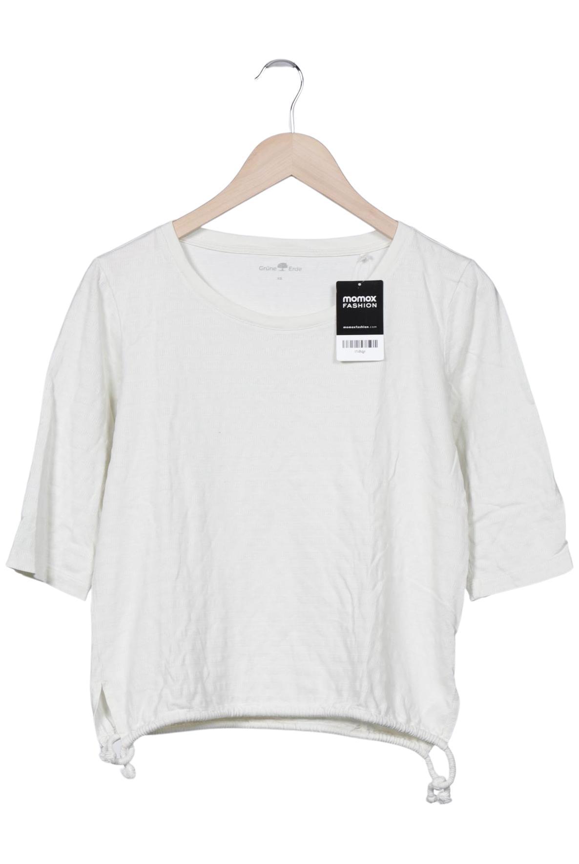 

Grüne Erde Damen T-Shirt, cremeweiß, Gr. 34