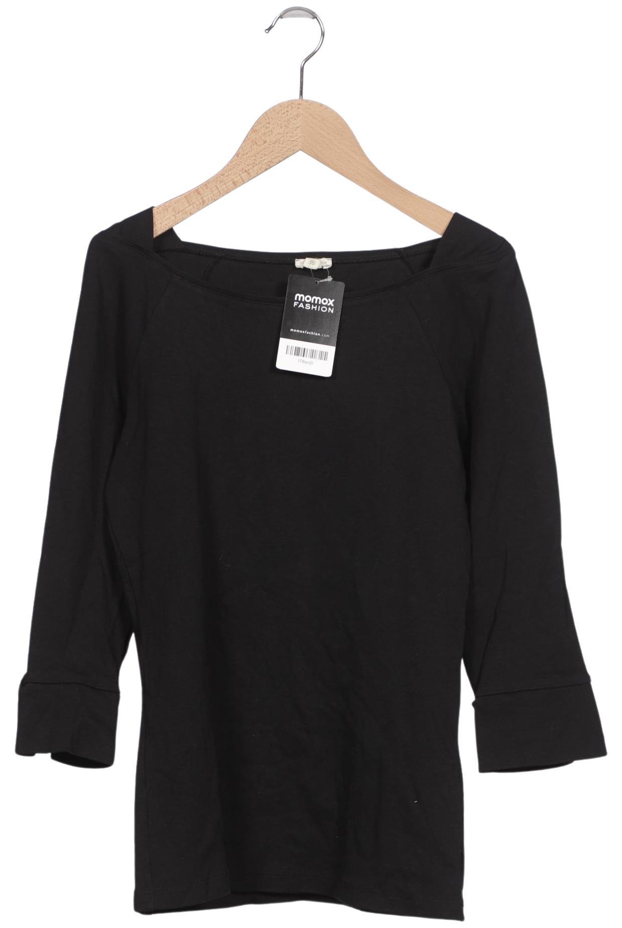 

Grüne Erde Damen Langarmshirt, schwarz, Gr. 38