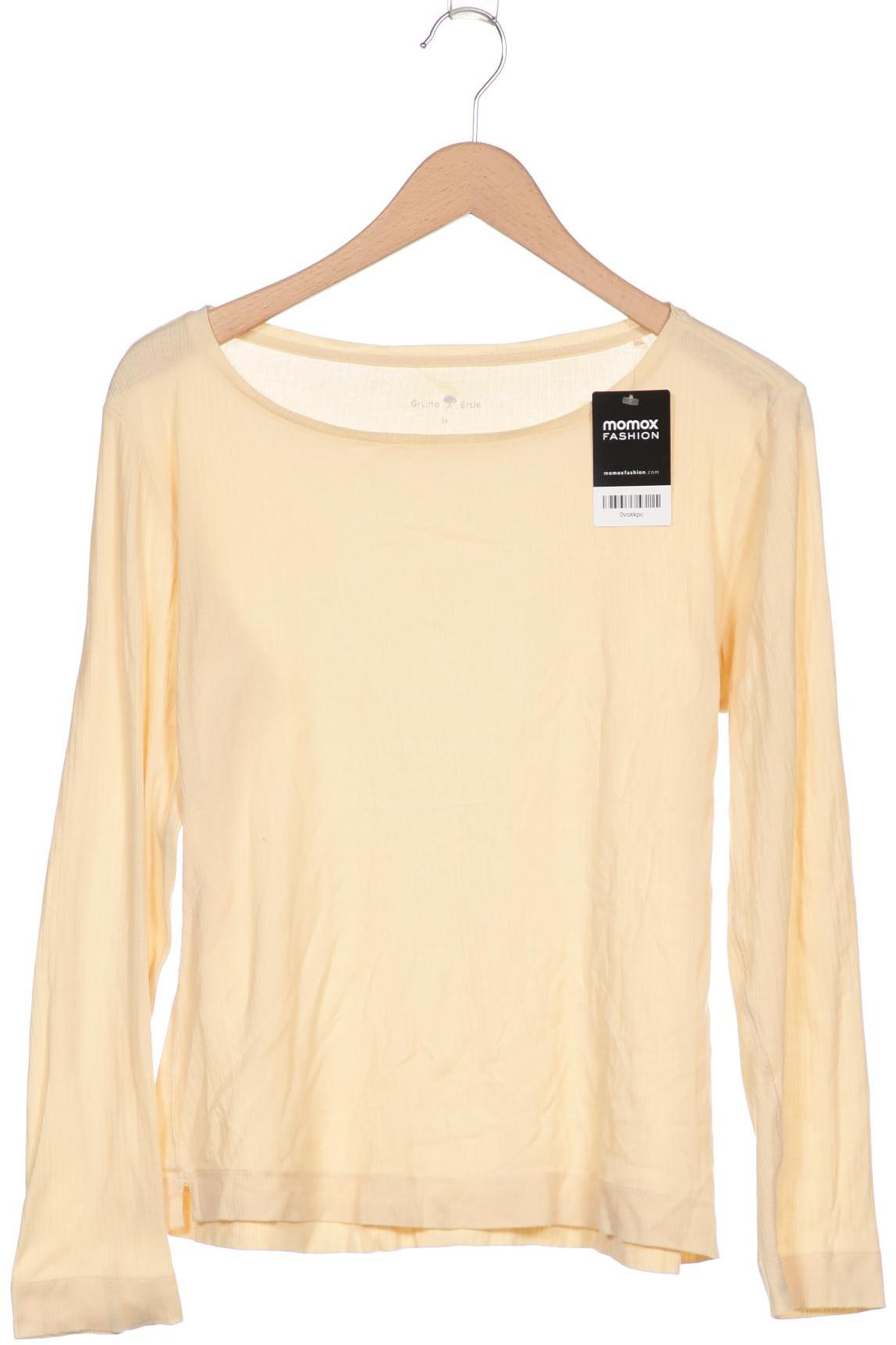 

Grüne Erde Damen Langarmshirt, beige, Gr. 38