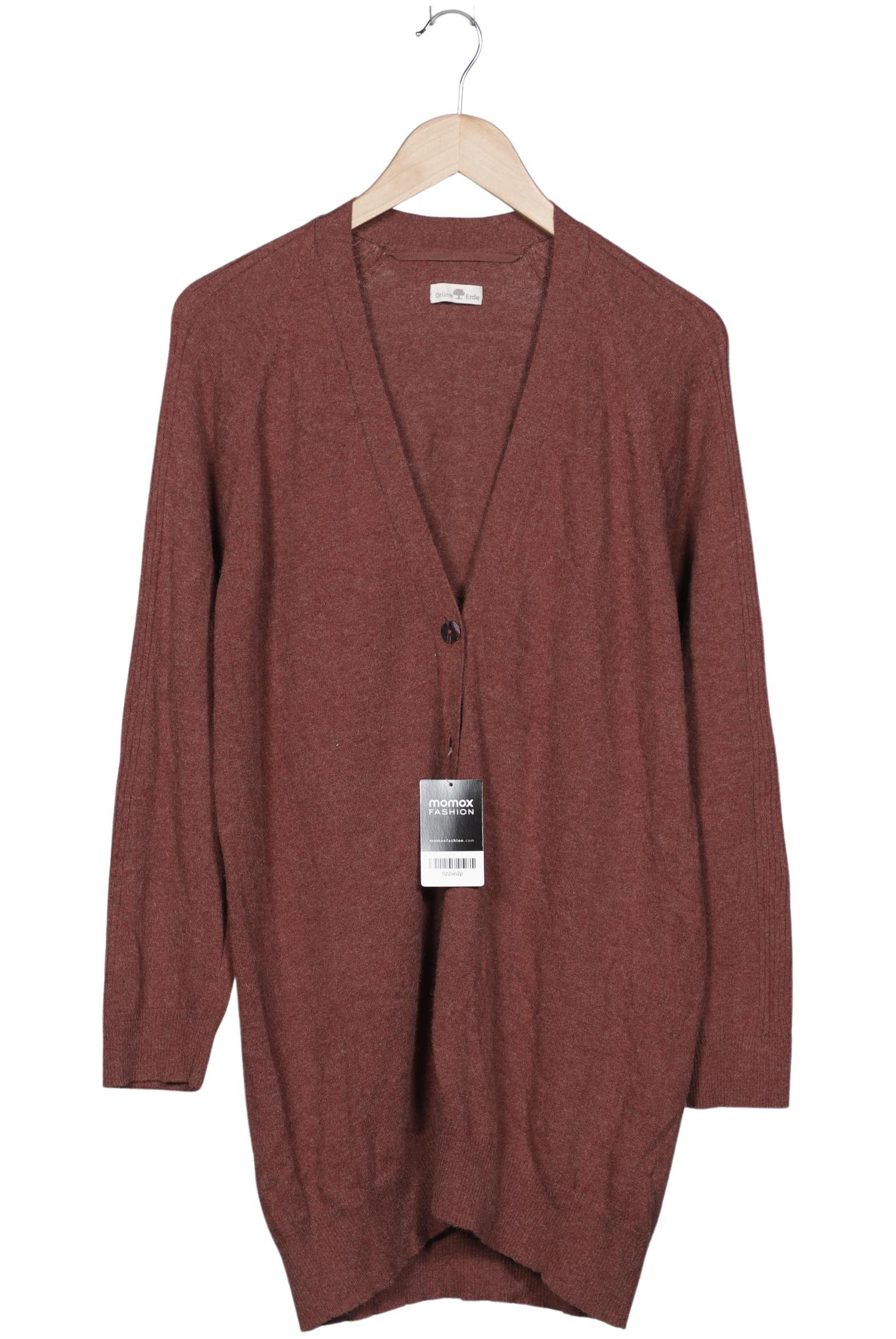 

Grüne Erde Damen Strickjacke, braun, Gr. 40