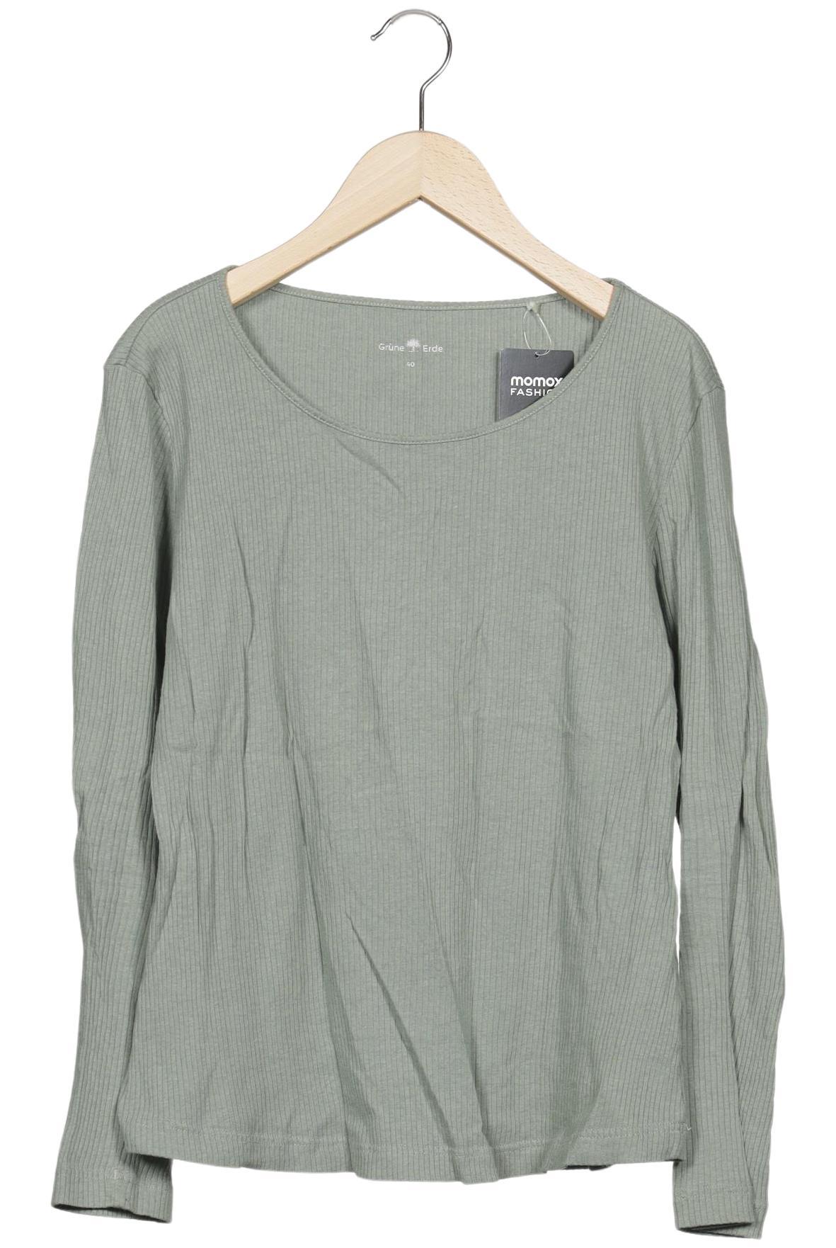 

Grüne Erde Damen Langarmshirt, grün, Gr. 40
