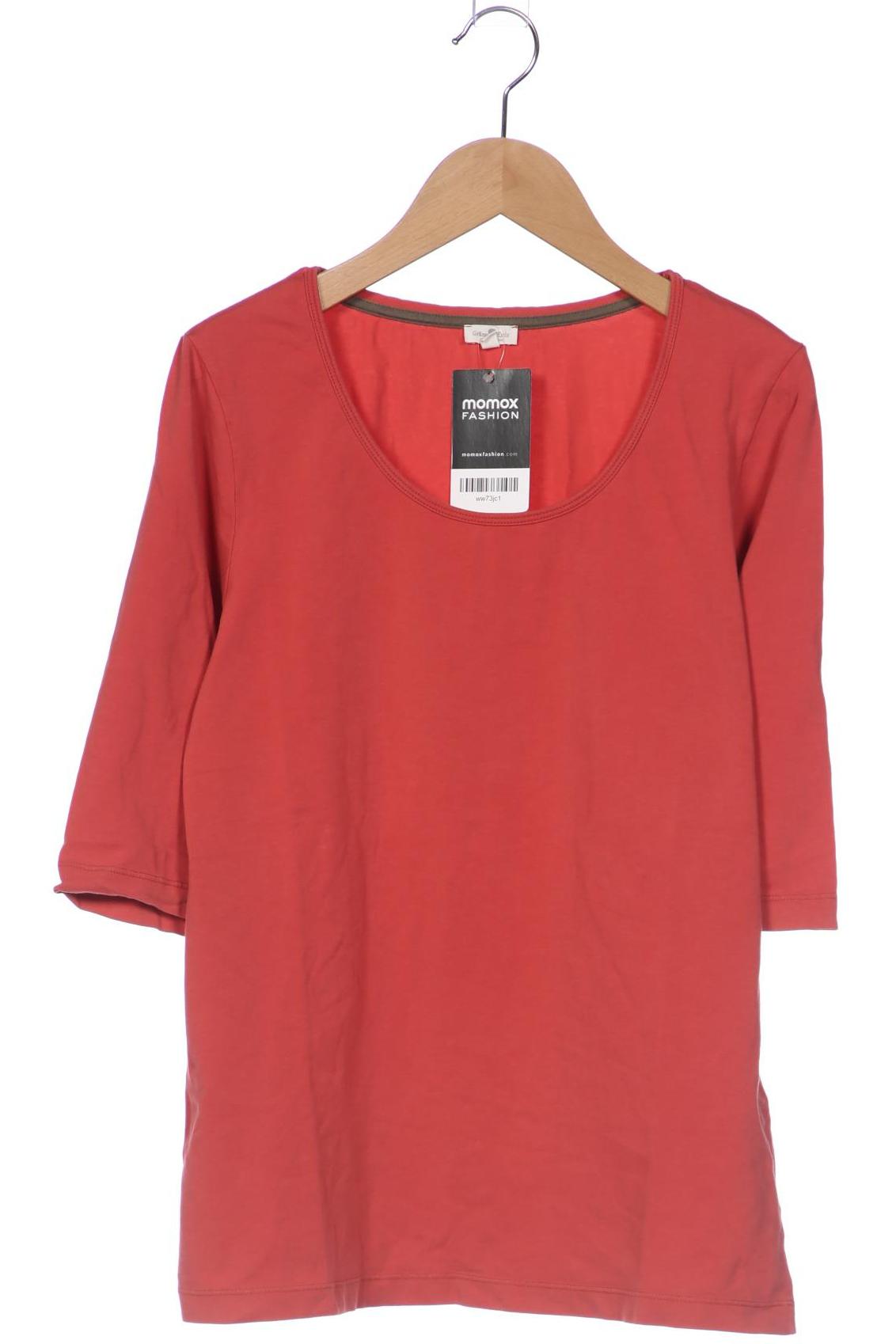 

Grüne Erde Damen Langarmshirt, rot, Gr. 42