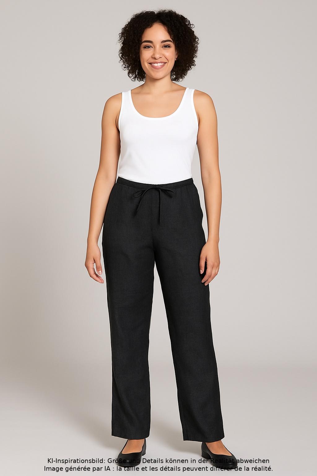 

Grüne Erde Damen Stoffhose, marineblau, Gr. 40