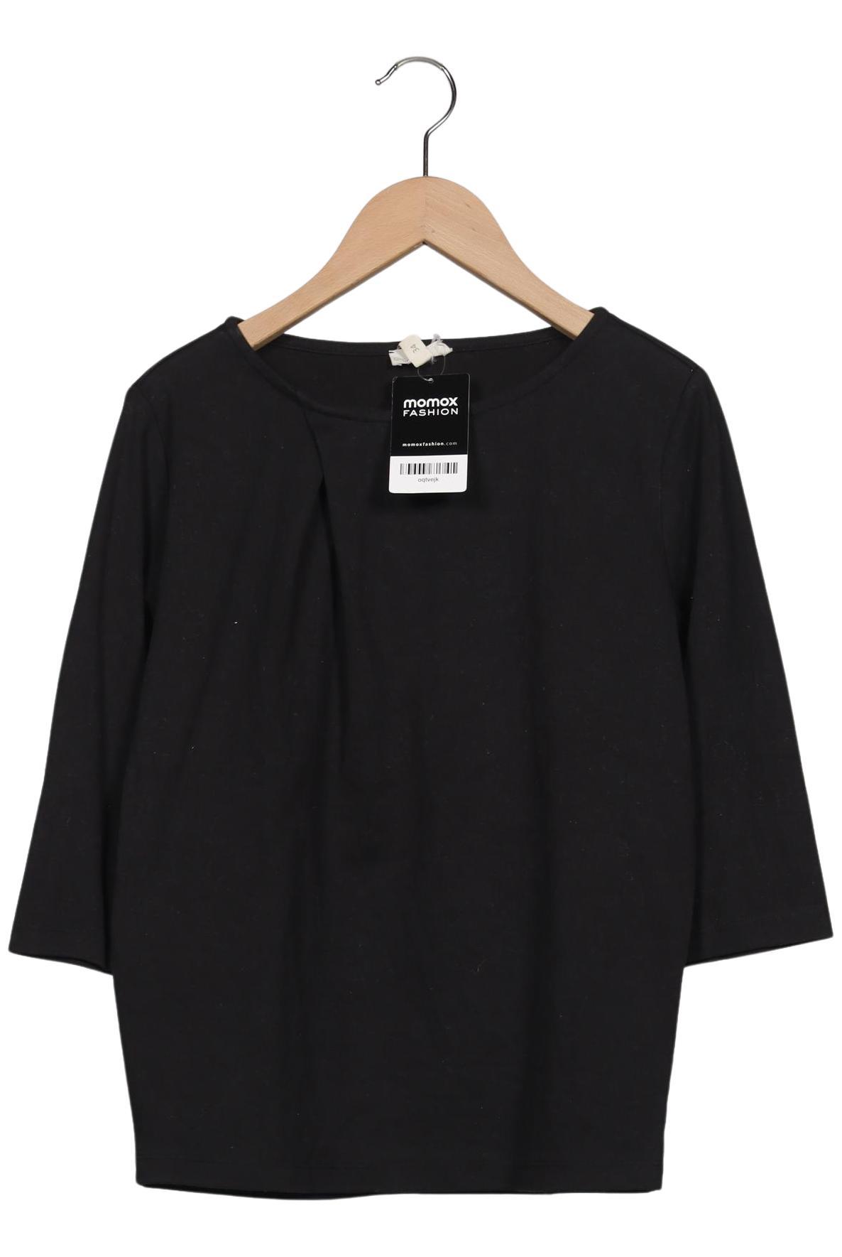 

Grüne Erde Damen Langarmshirt, schwarz, Gr. 34