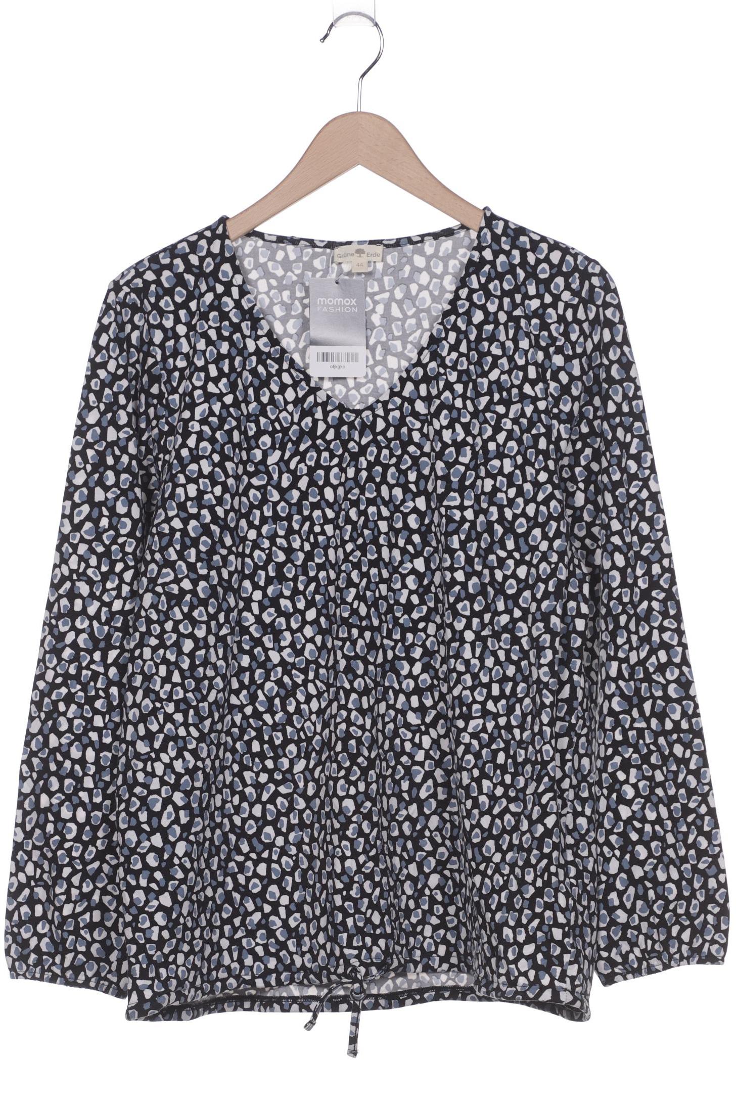 

Grüne Erde Damen Langarmshirt, mehrfarbig, Gr. 44
