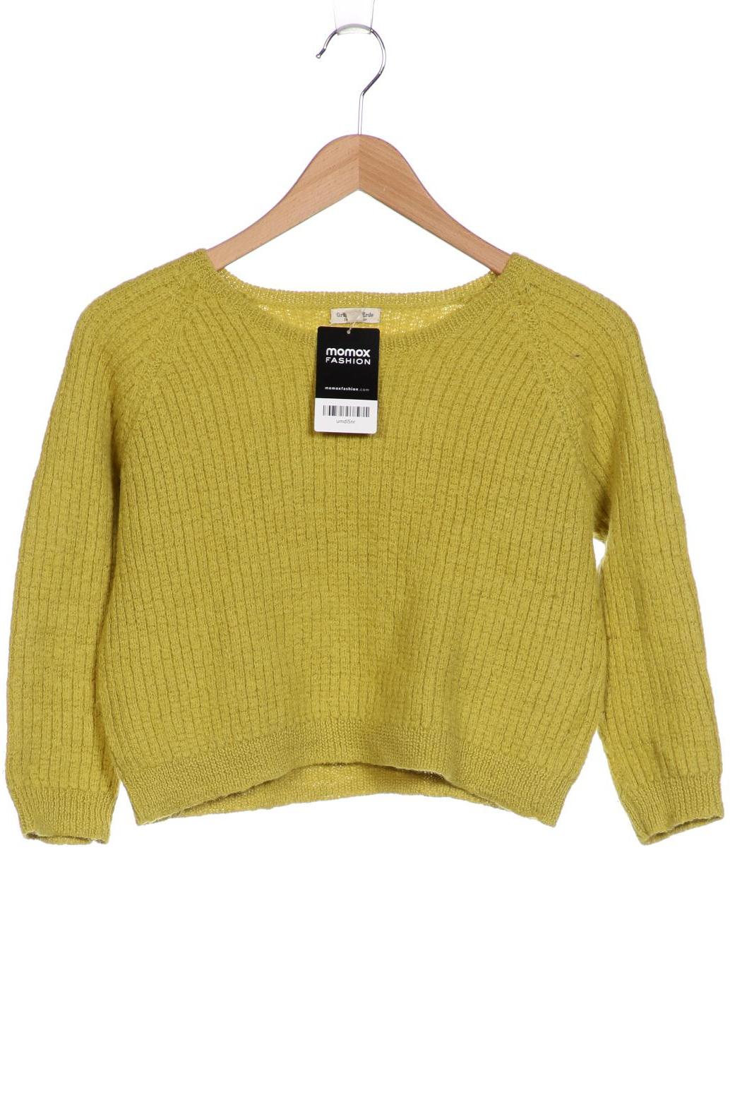 

Grüne Erde Damen Pullover, gelb, Gr. 38