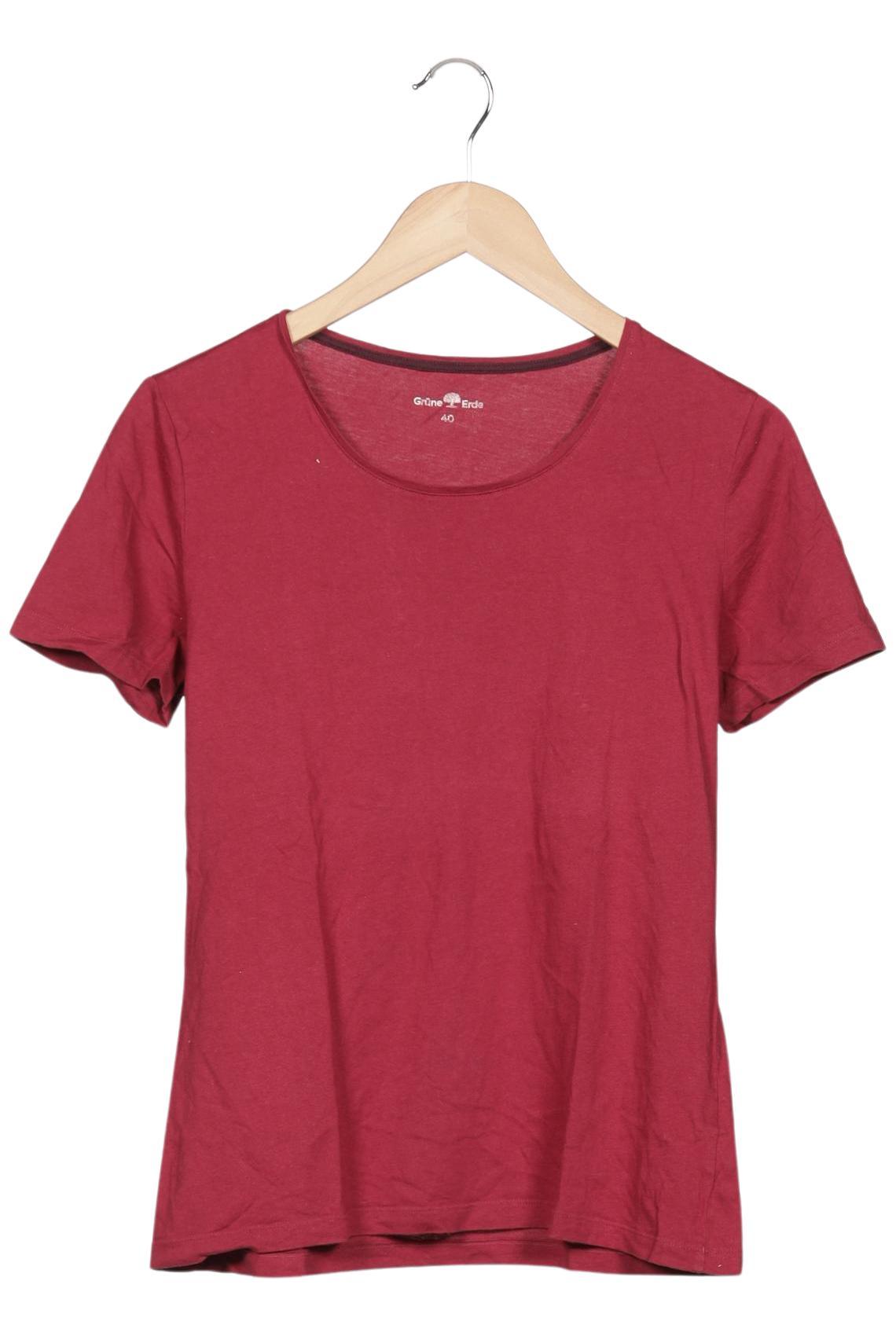 

Grüne Erde Damen T-Shirt, rot, Gr. 40