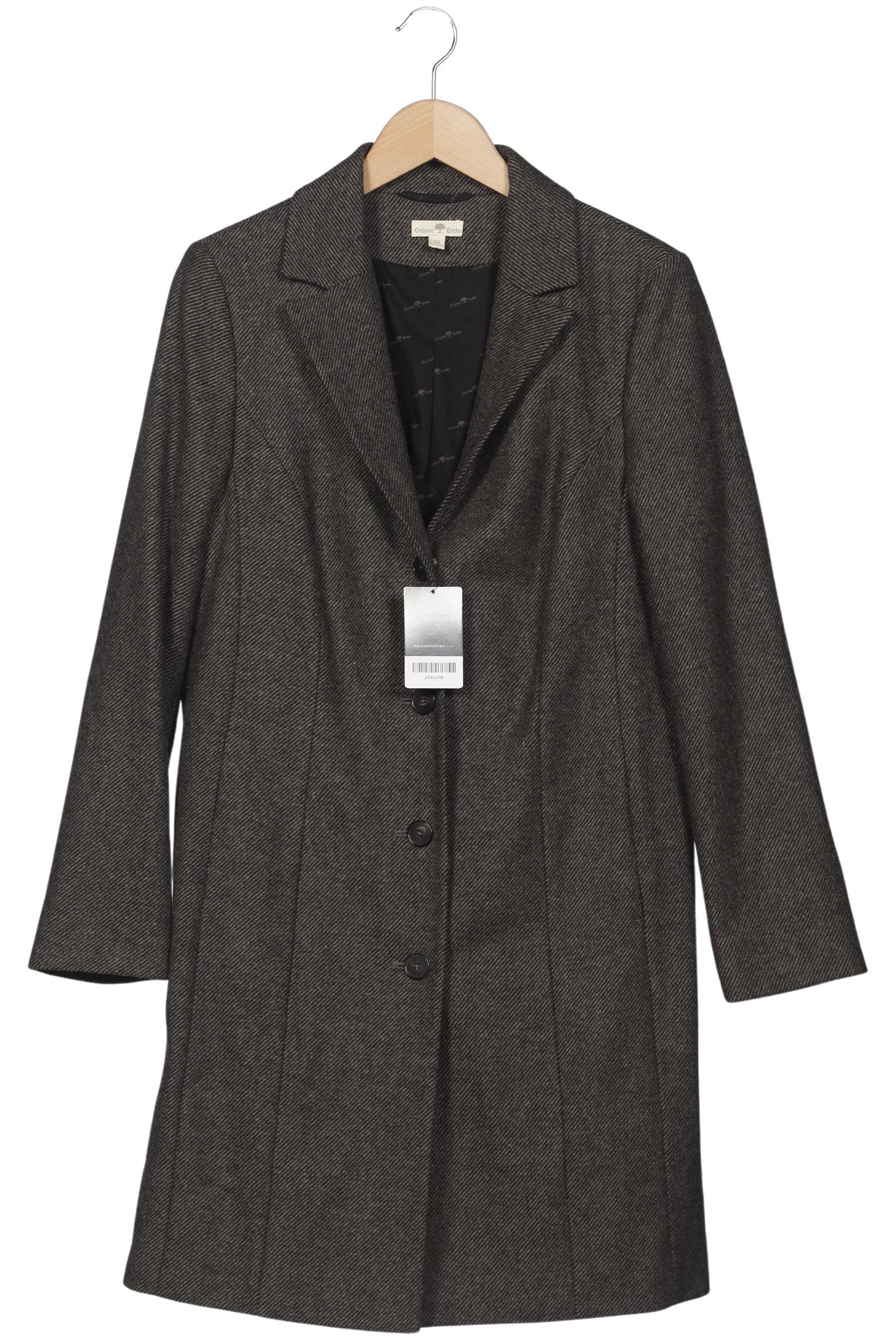 

Grüne Erde Damen Mantel, grau, Gr. 38