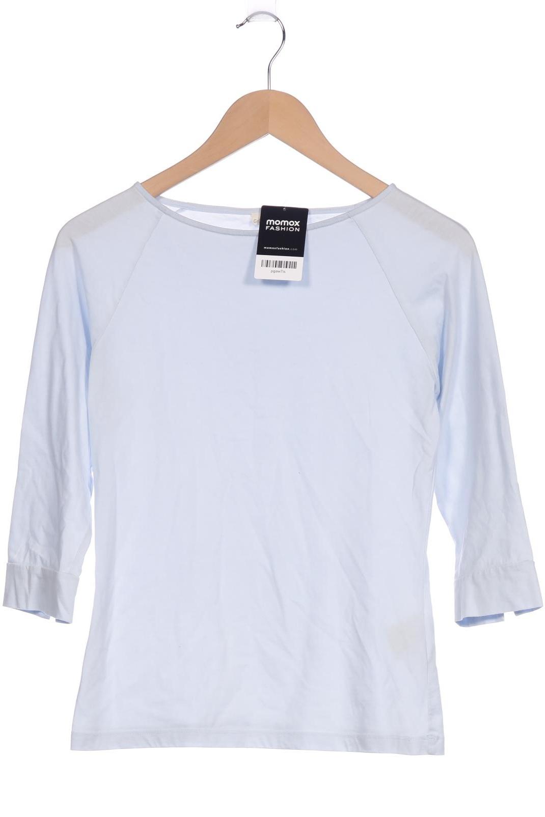 

Grüne Erde Damen Langarmshirt, hellblau, Gr. 36