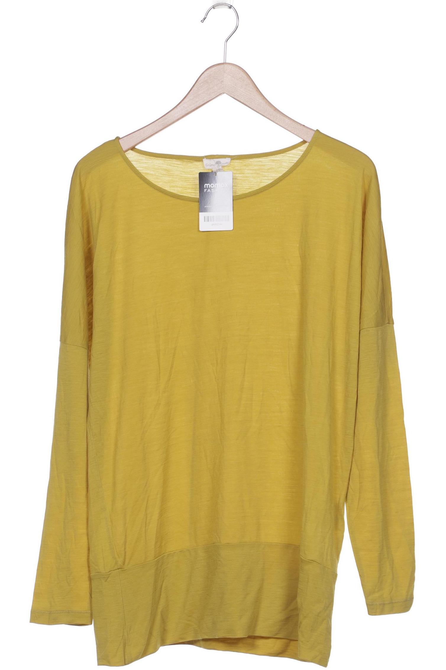 

Grüne Erde Damen Langarmshirt, gelb