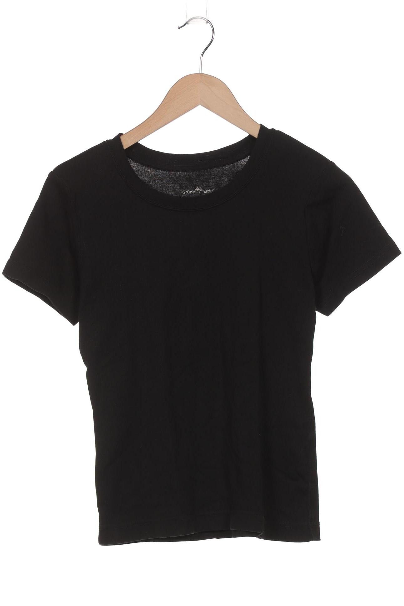 

Grüne Erde Damen T-Shirt, schwarz, Gr. 38