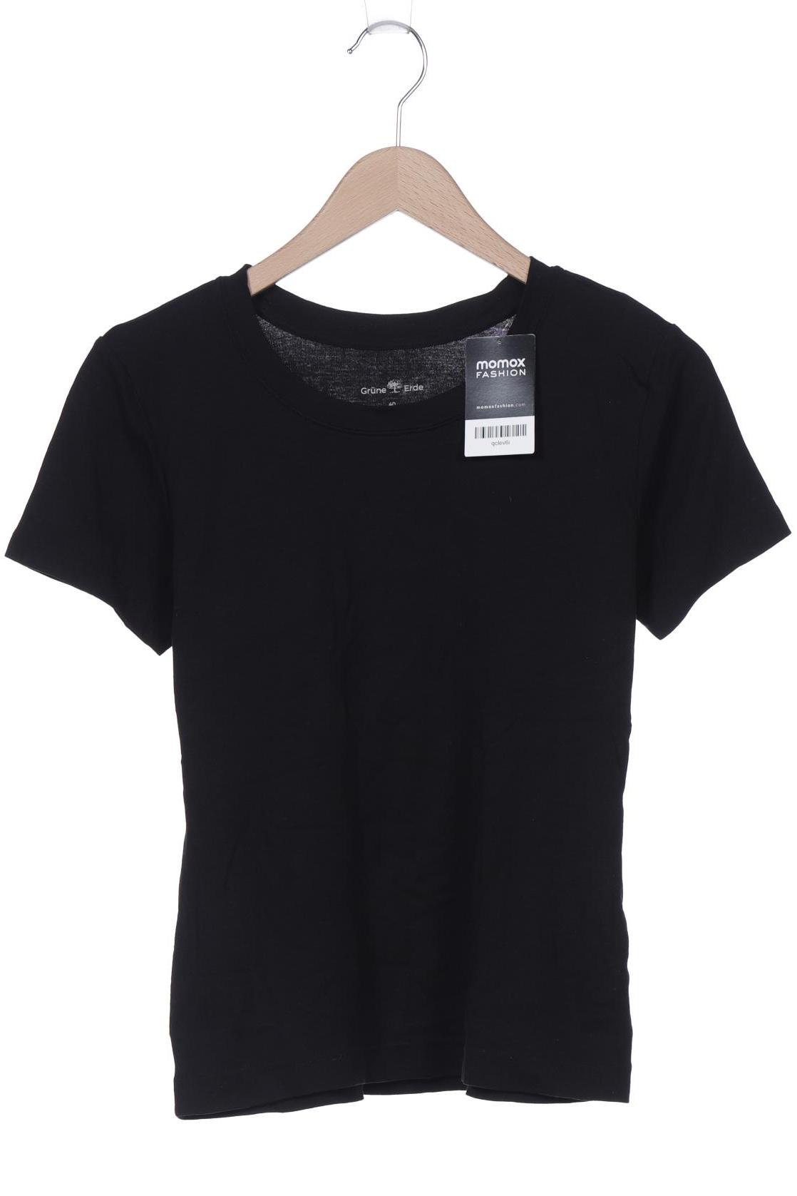 

Grüne Erde Damen T-Shirt, schwarz, Gr. 40