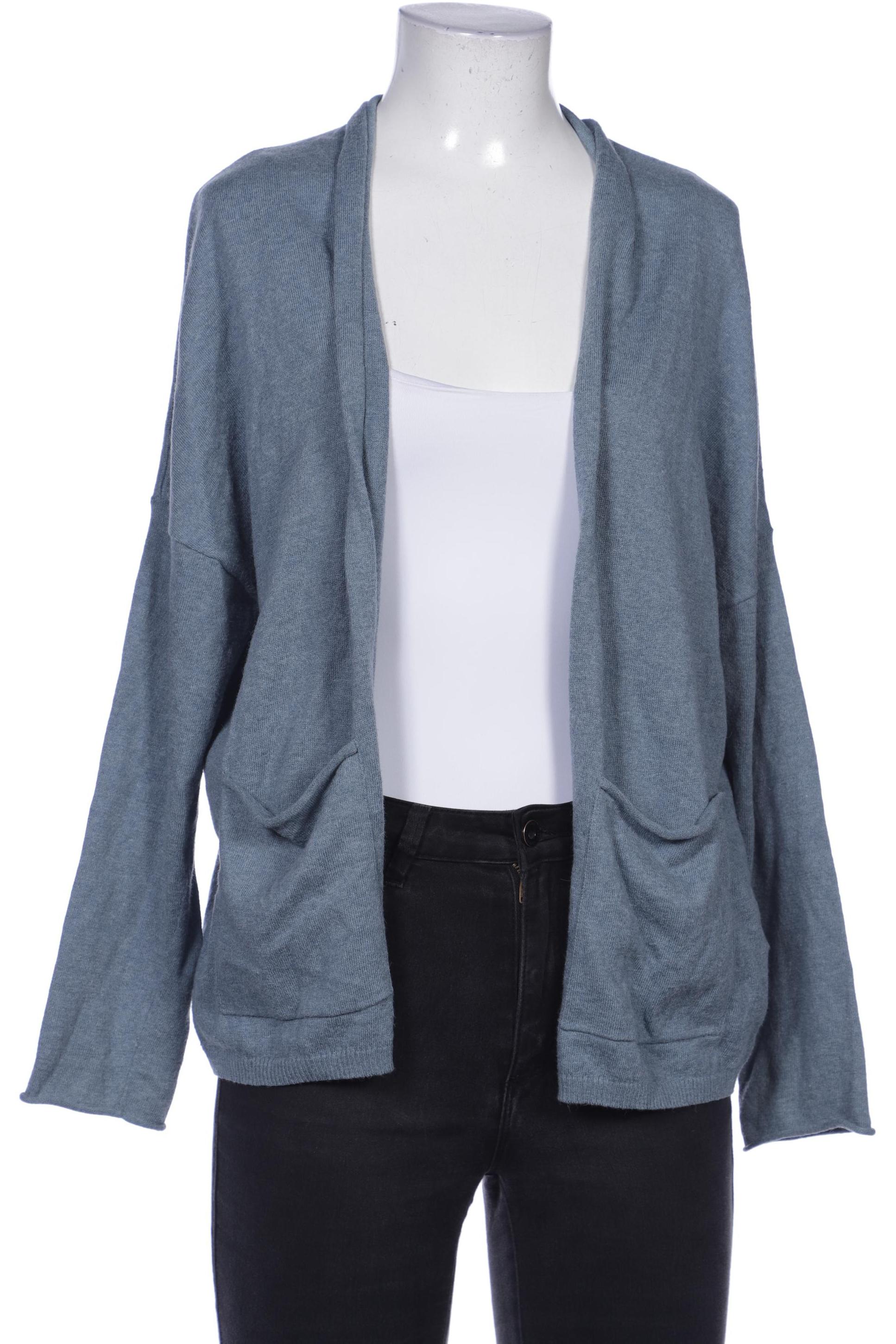 

Grüne Erde Damen Strickjacke, blau, Gr. 34