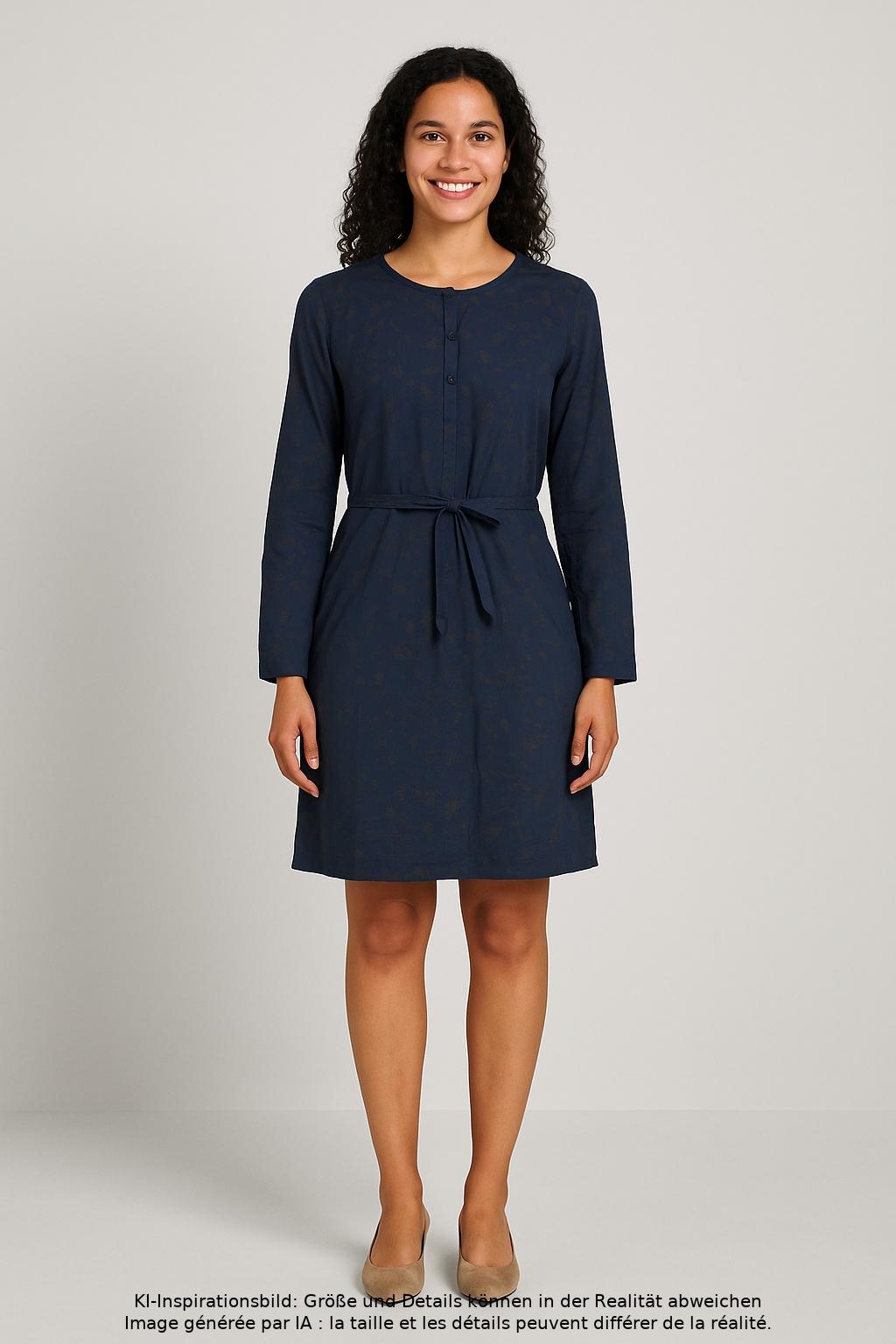 

Grüne Erde Damen Kleid, marineblau, Gr. 38