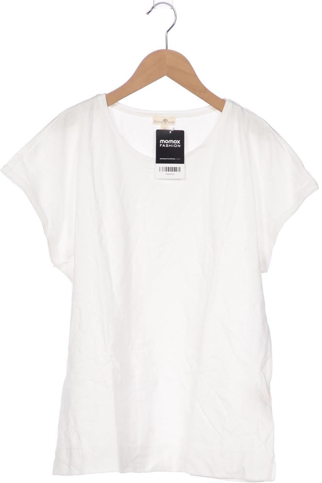 

Grüne Erde Damen T-Shirt, weiß, Gr. 42