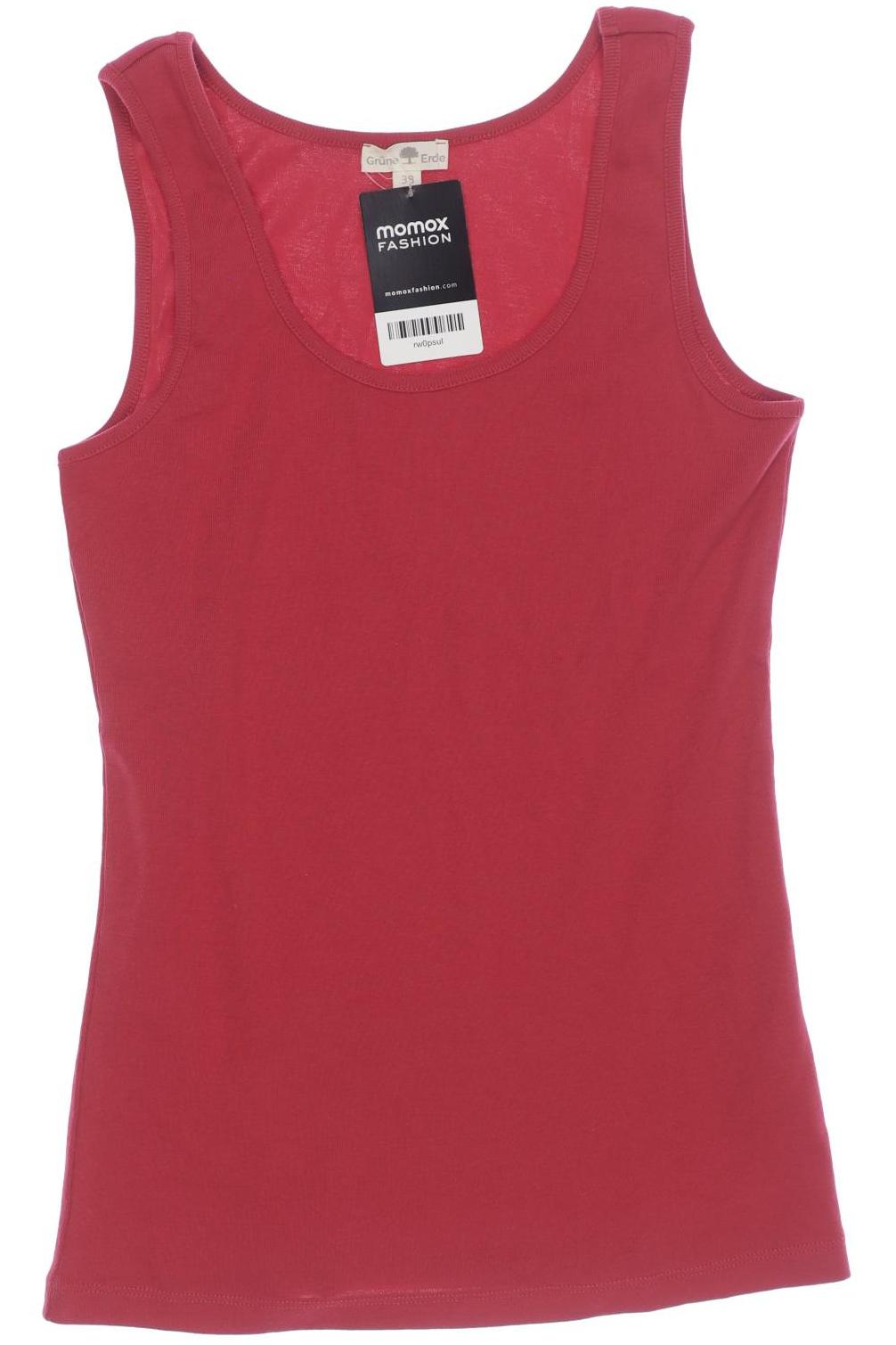 

Grüne Erde Damen Top, rot, Gr. 38