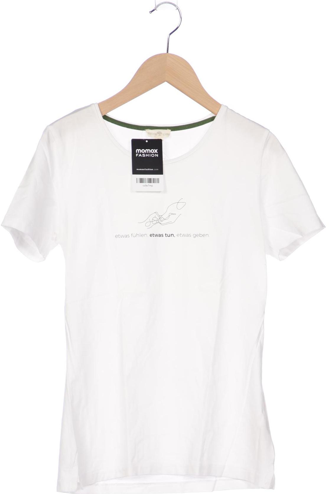 

Grüne Erde Damen T-Shirt, weiß
