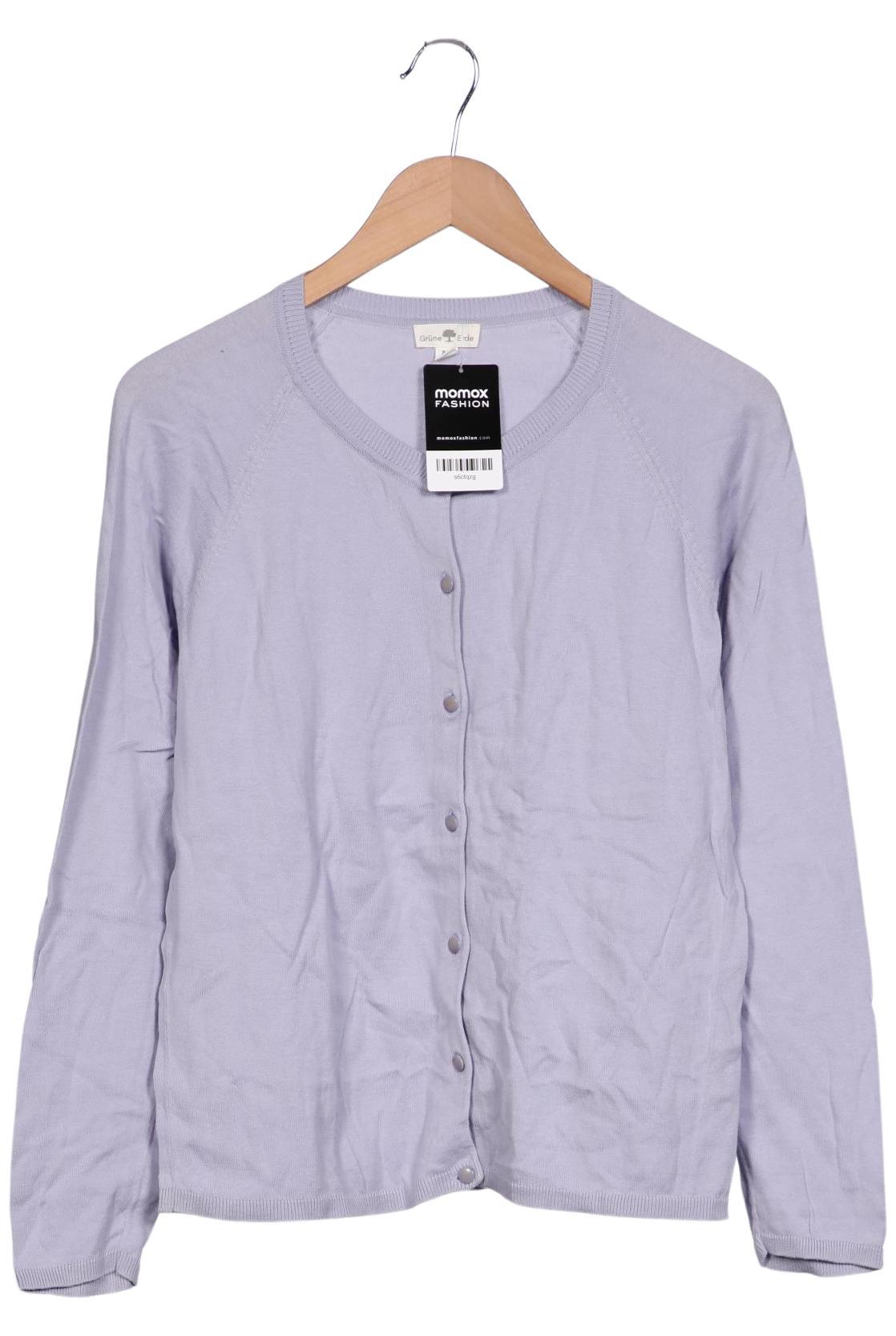 

Grüne Erde Damen Strickjacke, hellblau, Gr. 40