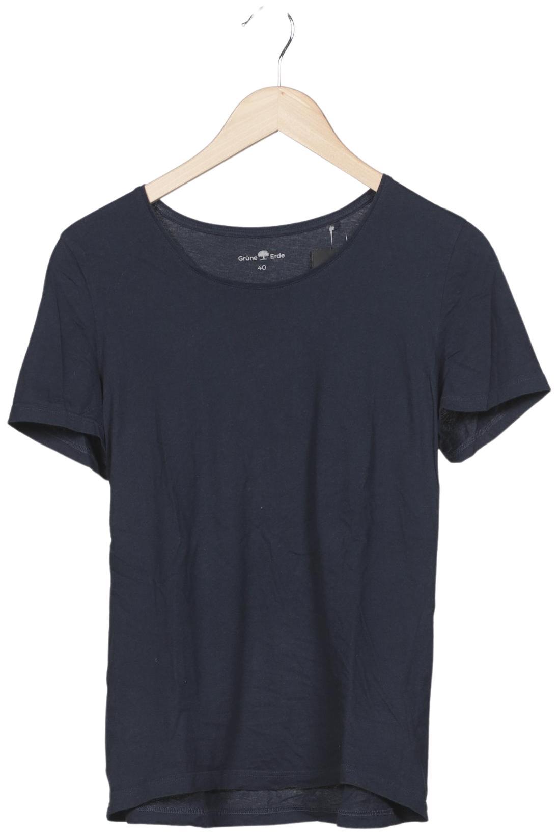 

Grüne Erde Damen T-Shirt, marineblau, Gr. 40