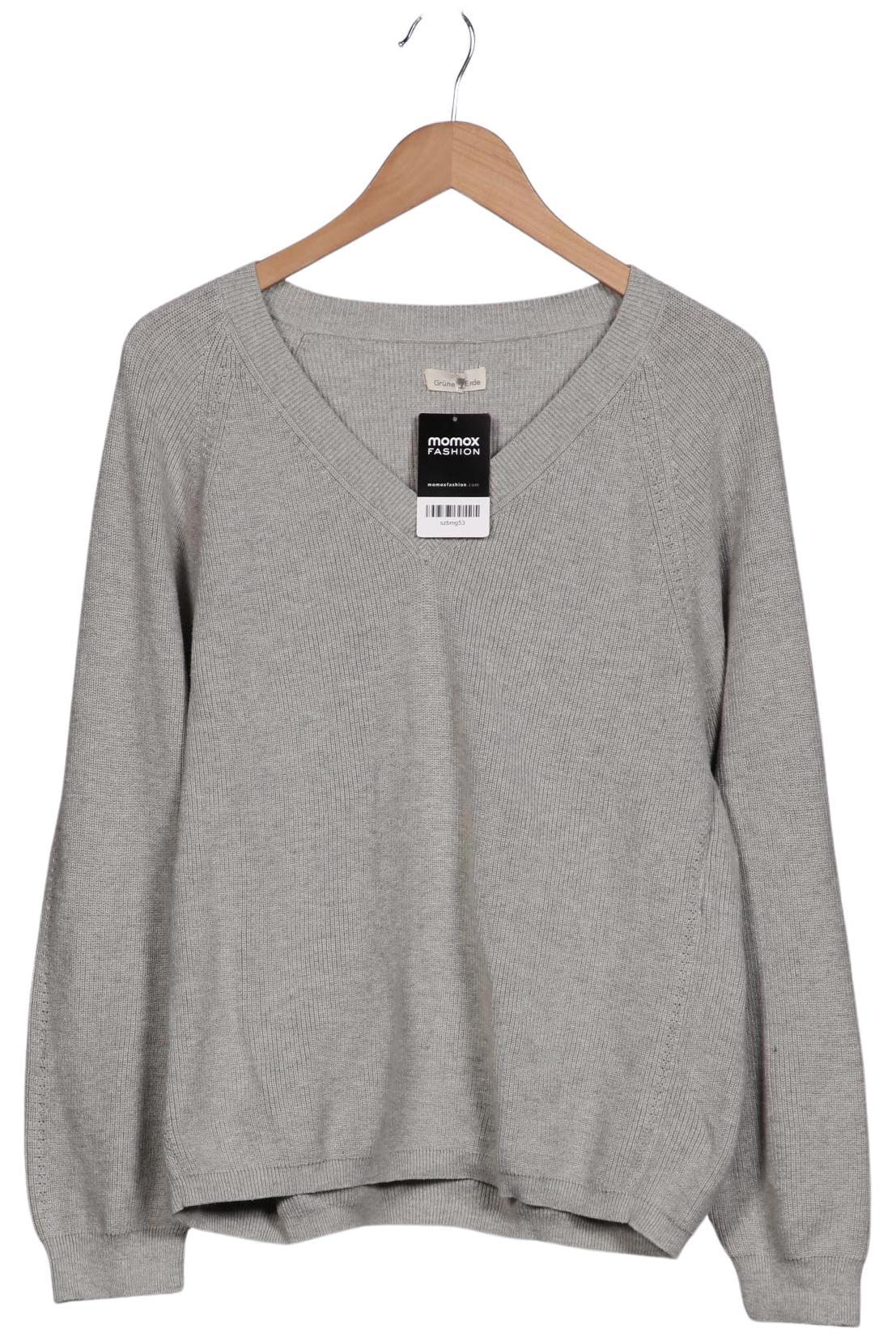 

Grüne Erde Damen Pullover, grau, Gr. 46