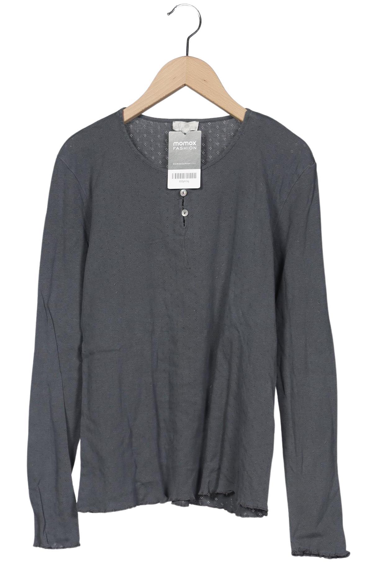 

Grüne Erde Damen Langarmshirt, blau, Gr. 34