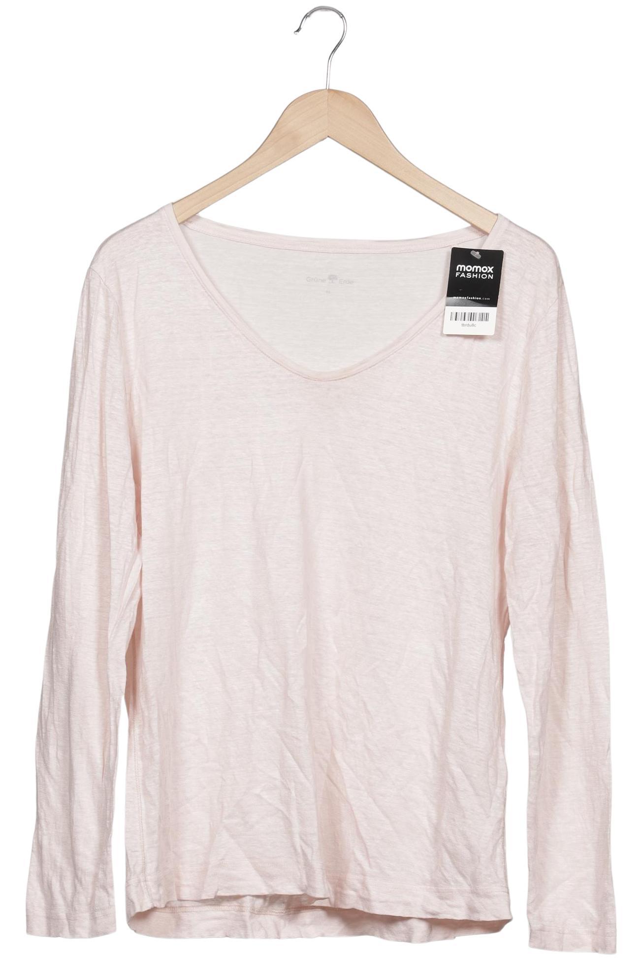 

Grüne Erde Damen Langarmshirt, pink, Gr. 44